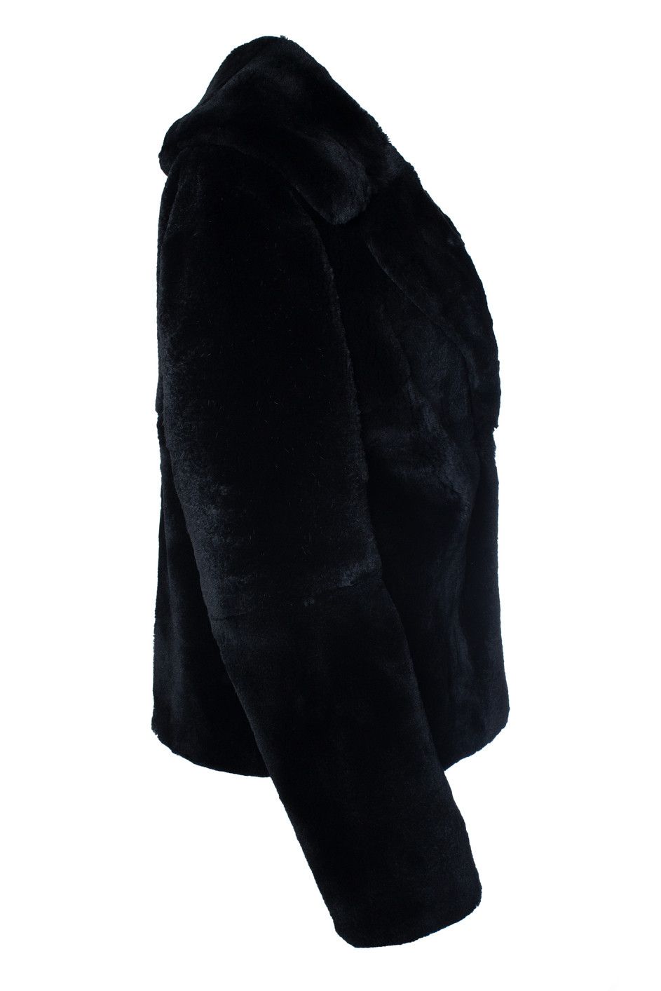 DNA DNA, black rabbit fur coat Size S / US 4 / IT 40 - 4 Thumbnail
