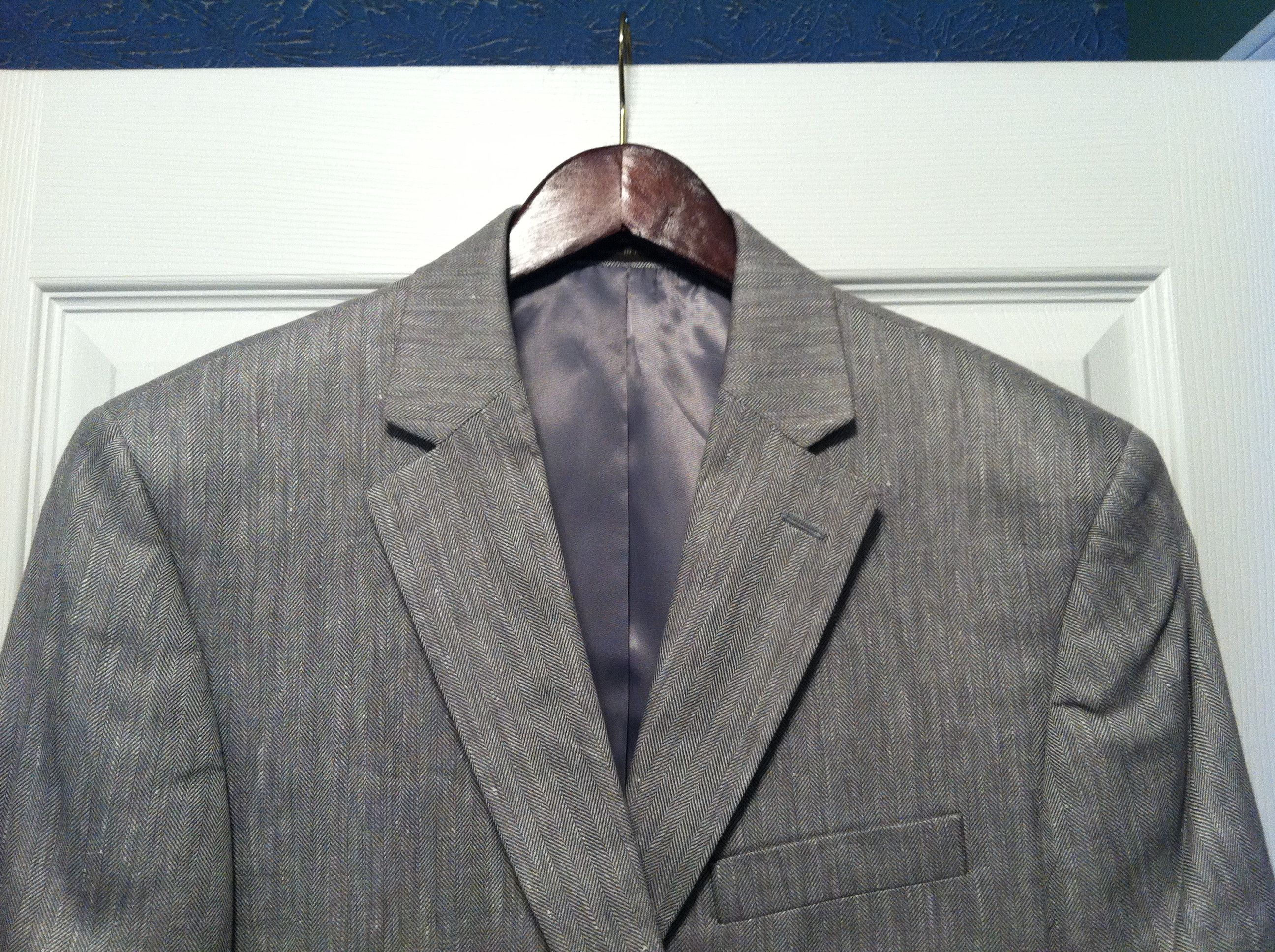 Tasso Elba TASSO ELBA MENS NEW 62%LINEN 38%VISCOSE SPORT JACKET 40S Size 40S - 1 Thumbnail