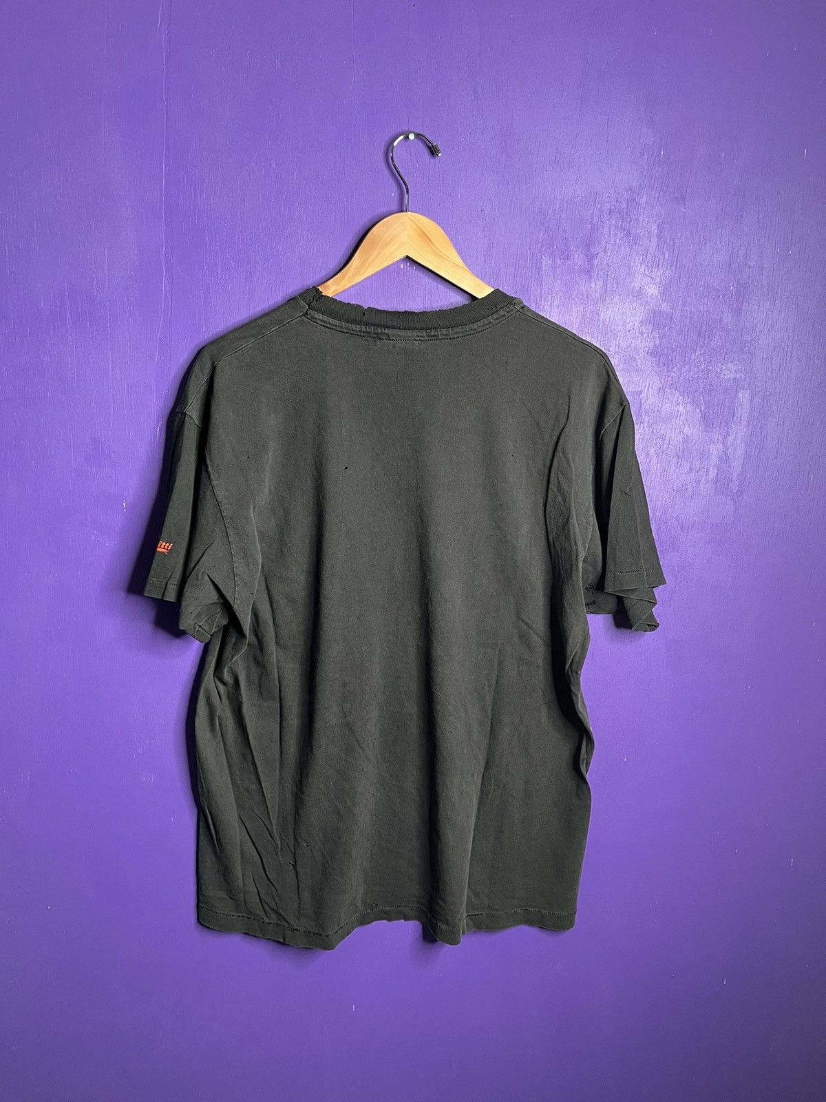 Vintage Vintage 1991 The sandman face faded t-shirt Size US L / EU 52-54 / 3 - 2 Thumbnail