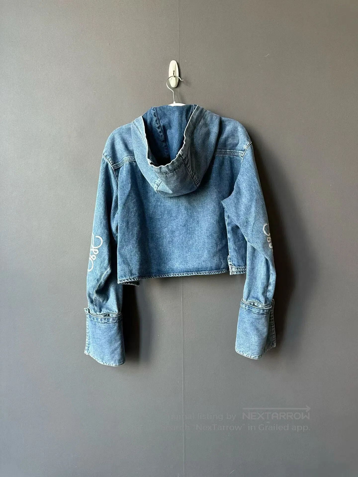 Loewe Loewe Hooded Denim Jacket. Size S / US 4 / IT 40 - 2 Thumbnail