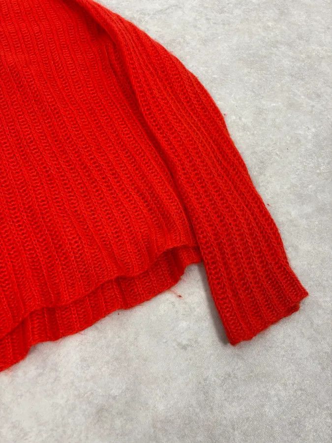 Marni FW2019 Marni Red Mohair Turtleneck Sweater Size US S / EU 44-46 / 1 - 8 Thumbnail