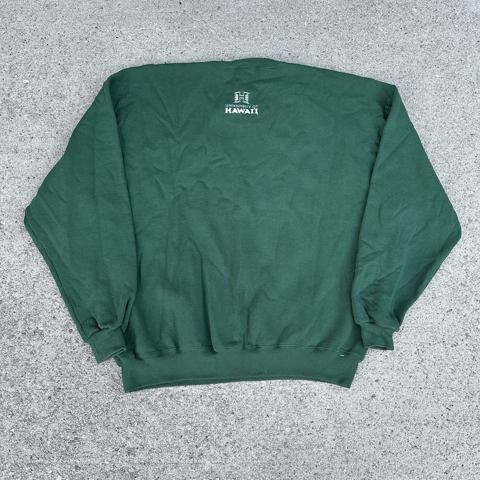 NCAA × Russell Athletic × Vintage Vintage Russell Athletic Hawaii Rainbow Warriors Sweatshirt Size US XXL / EU 58 / 5 - 3 Thumbnail