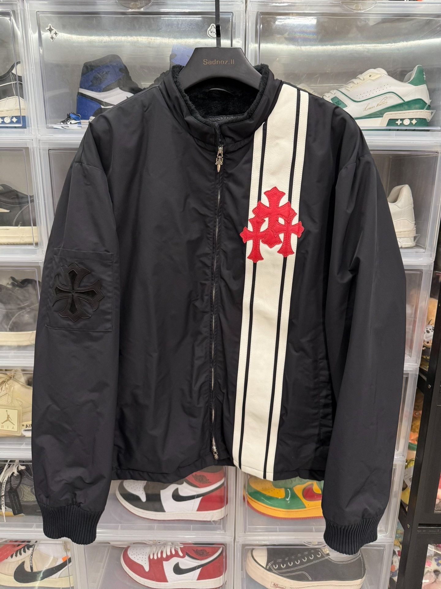 Chrome Hearts Chrome Hearts Red Cross Nylon Jacket Size US XL / EU 56 / 4 - 1 Thumbnail