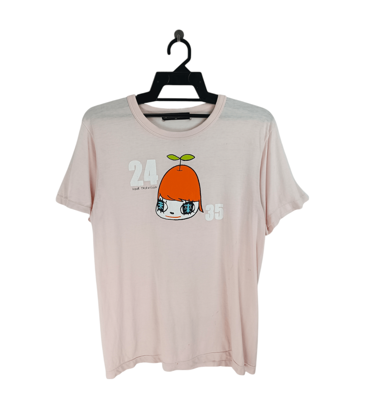 Japanese Brand THRASHED FADED VINTAGE 90'S 24 HOUR TELEVISION VERY RARE Size US M / EU 48-50 / 2 - 1 Thumbnail