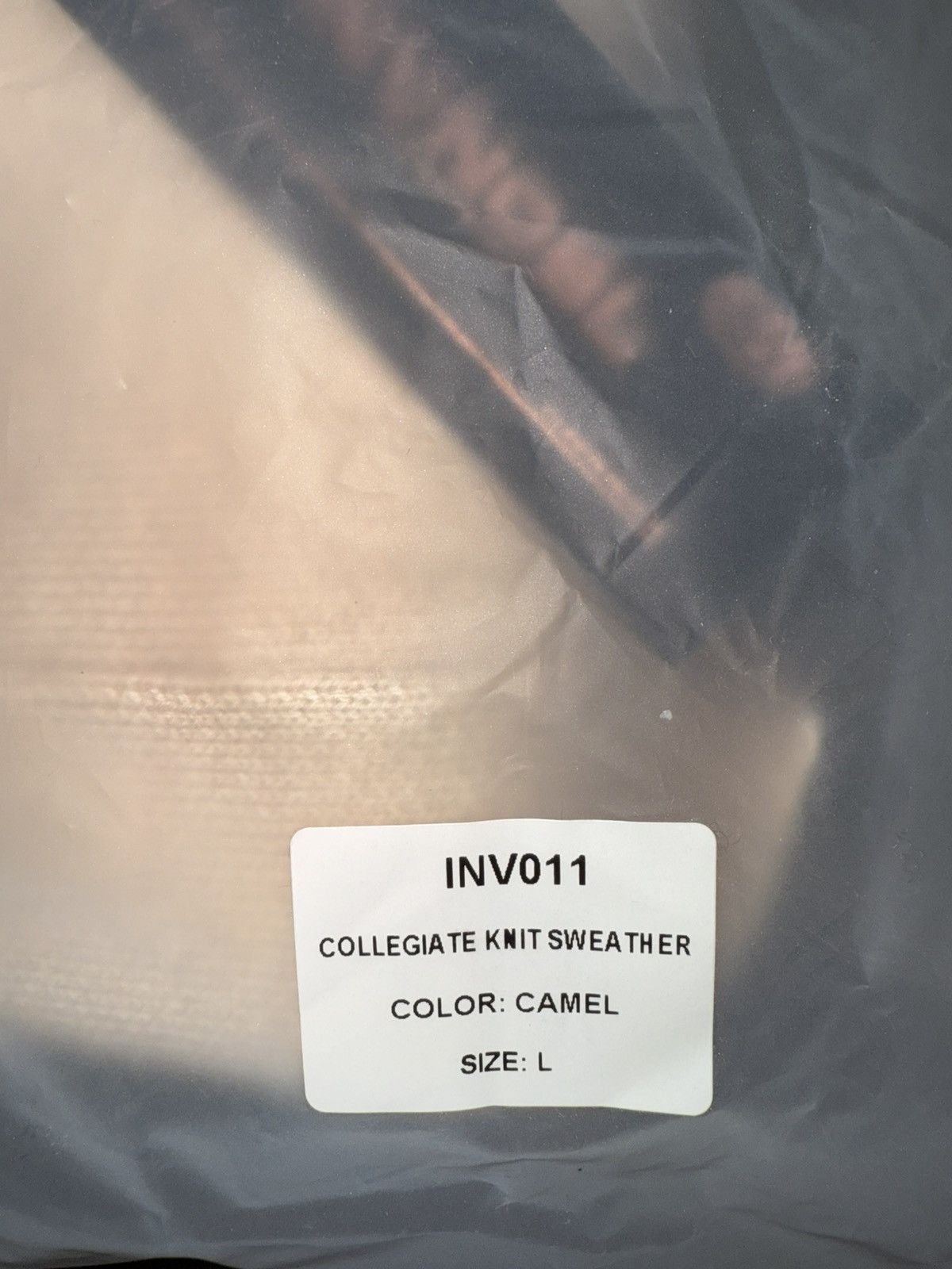 Other INVNCBL “humble in victory” Collegiate Knit Zip-up Sweater L Size US L / EU 52-54 / 3 - 18 Thumbnail