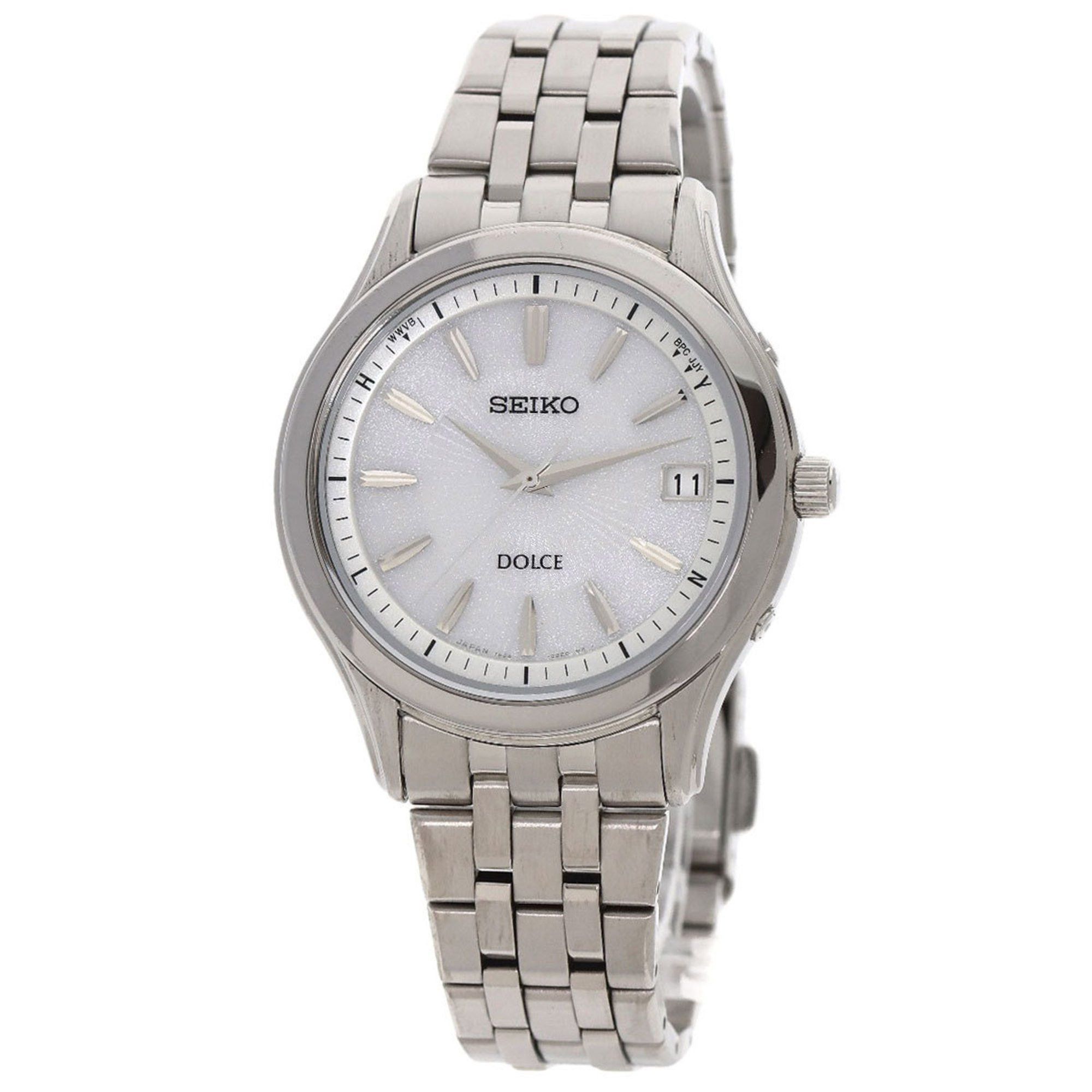 image of Seiko Sadz123 Dolce & Exceline Watch Stainless Steel/ss Men's Seiko in Silver
