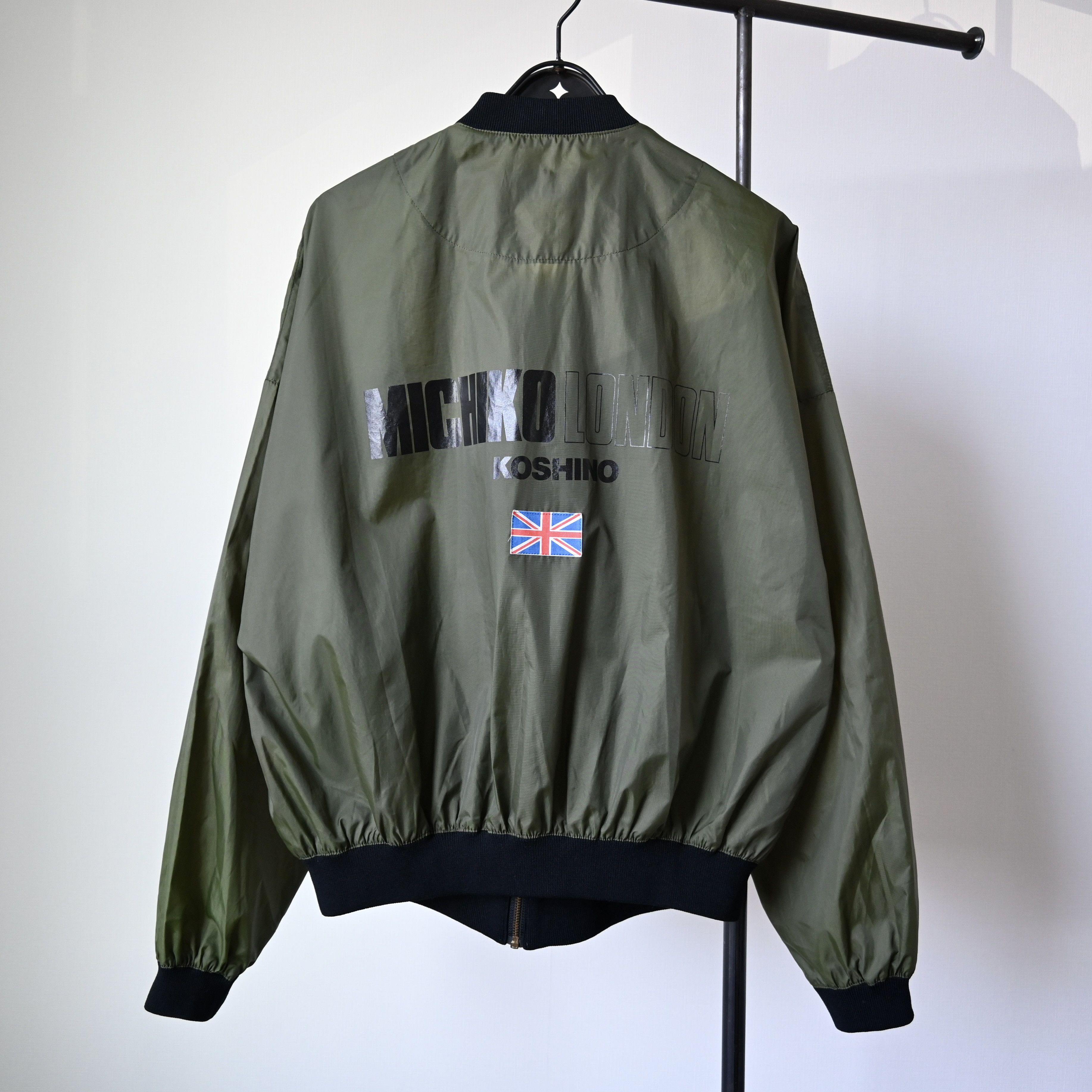 Michiko Koshino London VTG, MICHIKO LONDON Bus Service bomber jacket, olive green Size US L / EU 52-54 / 3 - 1 Thumbnail