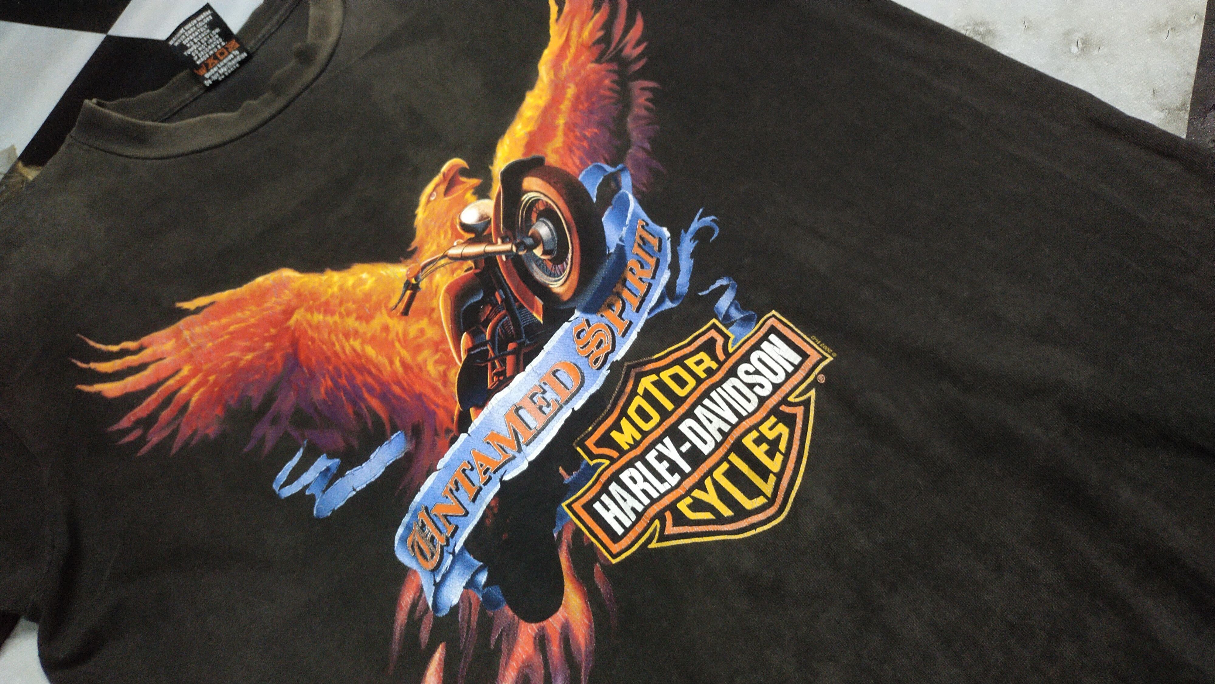 Harley Davidson VINTAGE X HARLEY DAVIDSON ©️2003 TEE Size US M / EU 48-50 / 2 - 10 Thumbnail