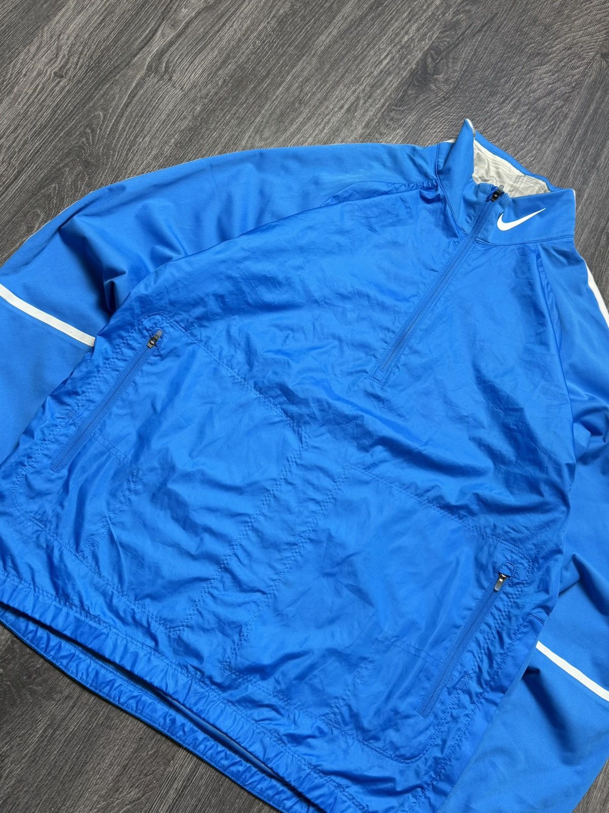Nike × Vintage Vintage Nike Anorak White Jacket 1/4 Zip Size US M / EU 48-50 / 2 - 4 Thumbnail