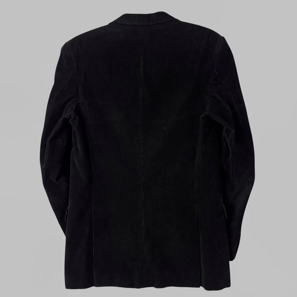 Jil Sander JIL SANDER CORDUROY BLACK BLAZER SIZE S Size 46R - 3 Thumbnail