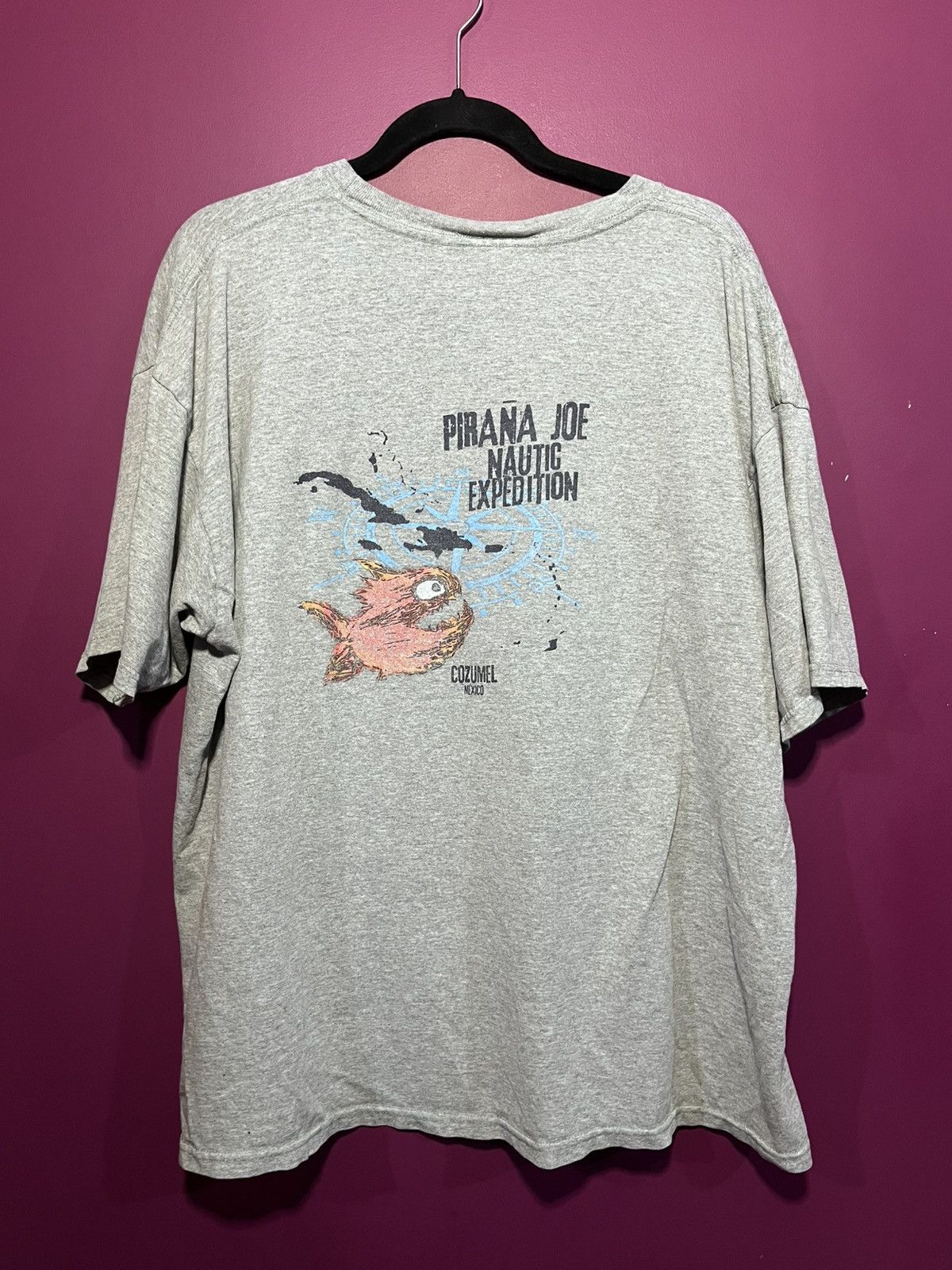 Neckface × Vintage Old pirana Joe shirt Size US XL / EU 56 / 4 - 6 Thumbnail