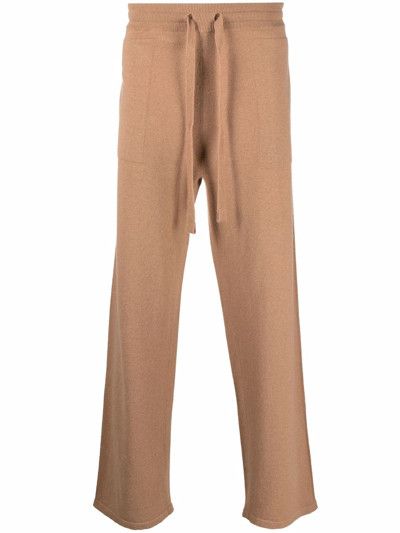 Off-White o1gr1nt0125 Hand Off Bas Cashmere Knit Pant in Brown Size US 34 / EU 50 - 1 Thumbnail