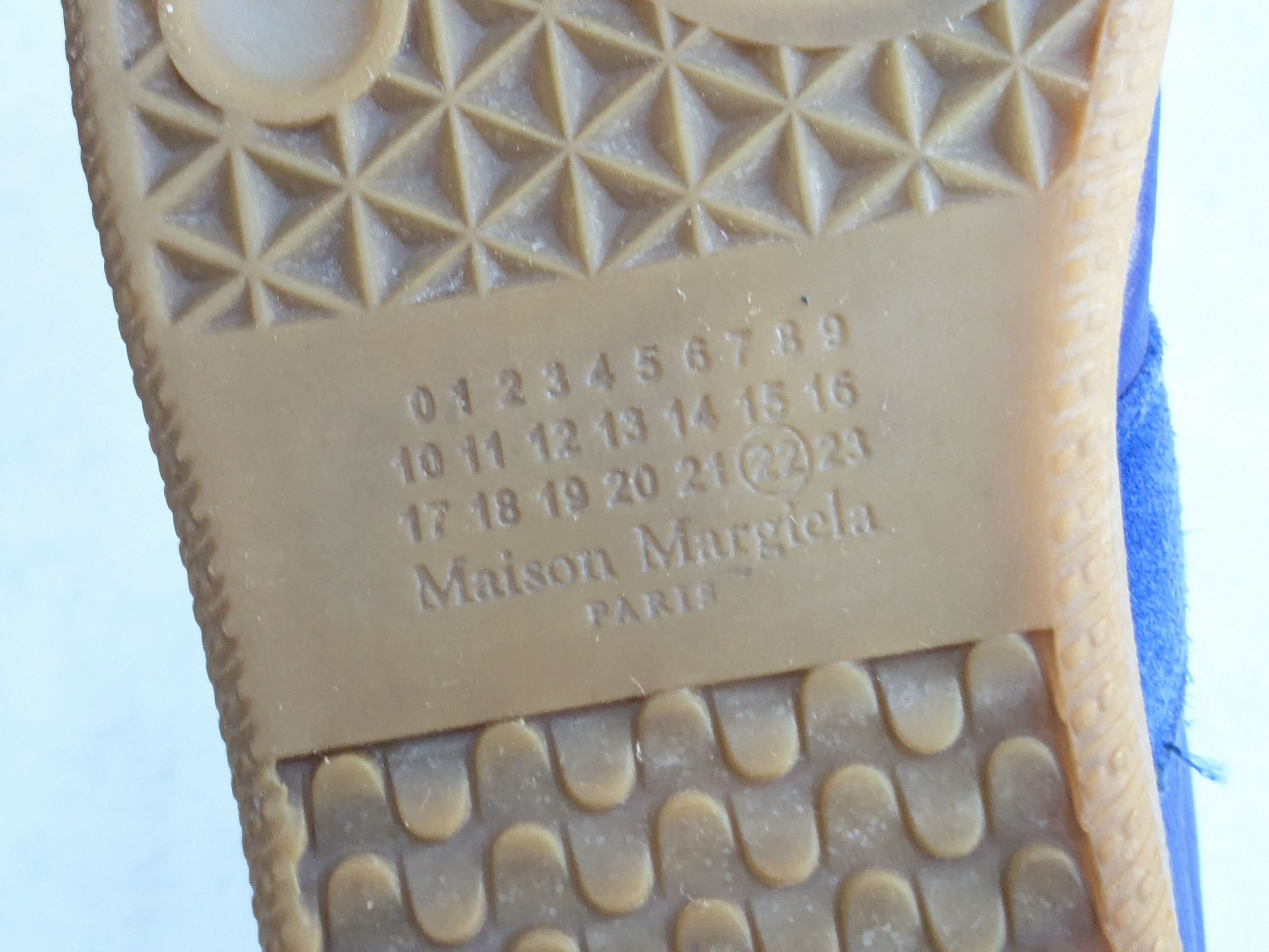 Maison Margiela Maison Margiela GAT Replica Blue 8 41 Gum Low Tops Size US 8 / EU 41 - 15 Thumbnail