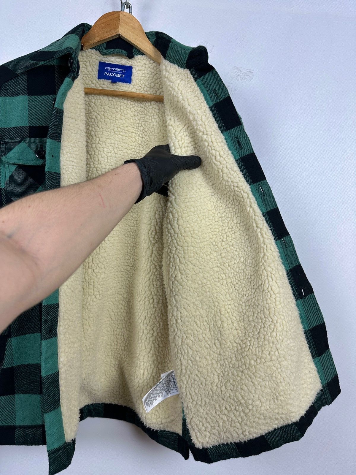 Carhartt Wip Carhartt WIP x Gosha Rubchinskiy PACCBET Shirt Sherpa Jacket Size US S / EU 44-46 / 1 - 16 Thumbnail