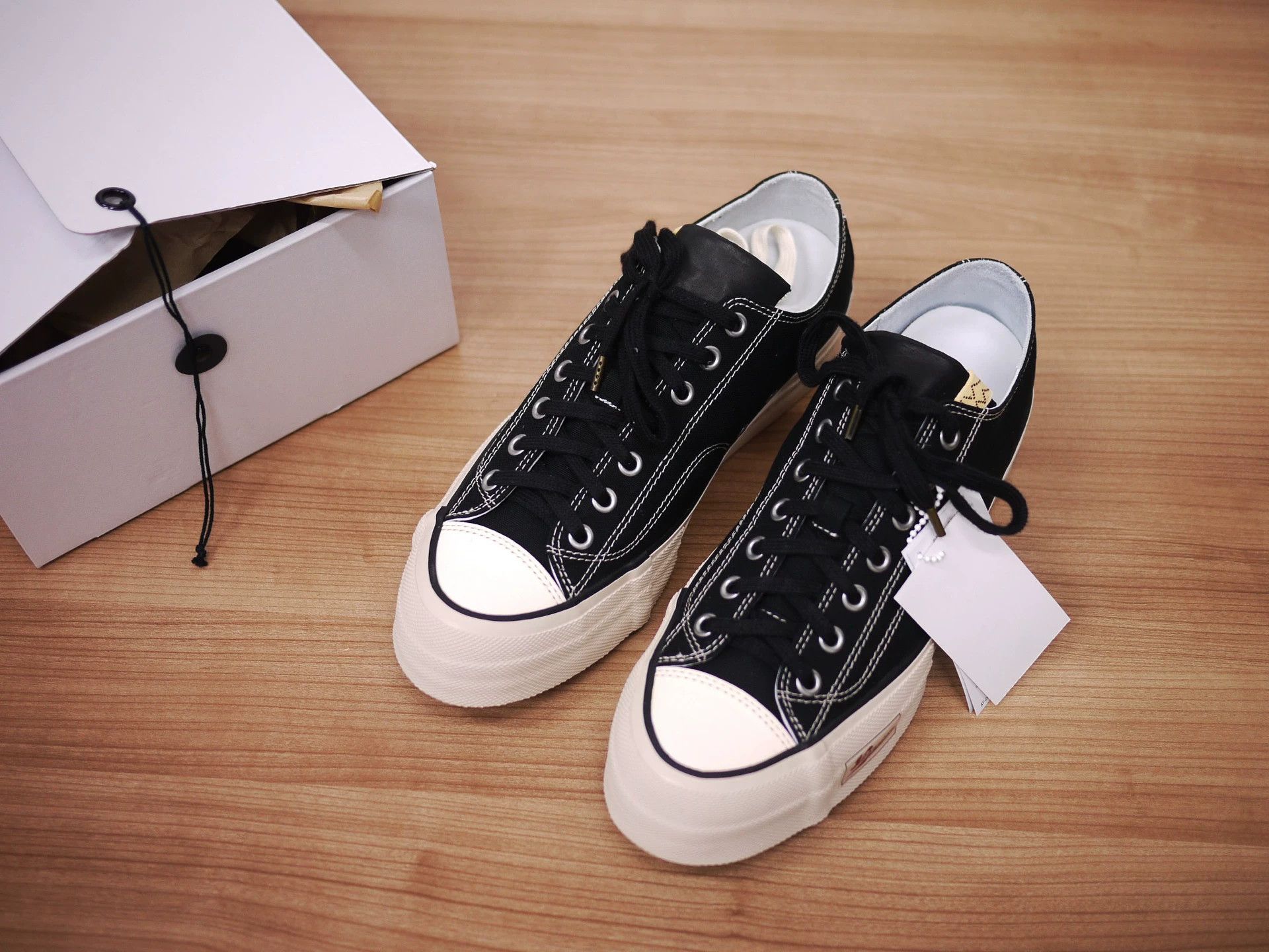 Visvim visvim skagway low patten sneakers black Size US 8.5 / EU 41-42 - 1 Thumbnail