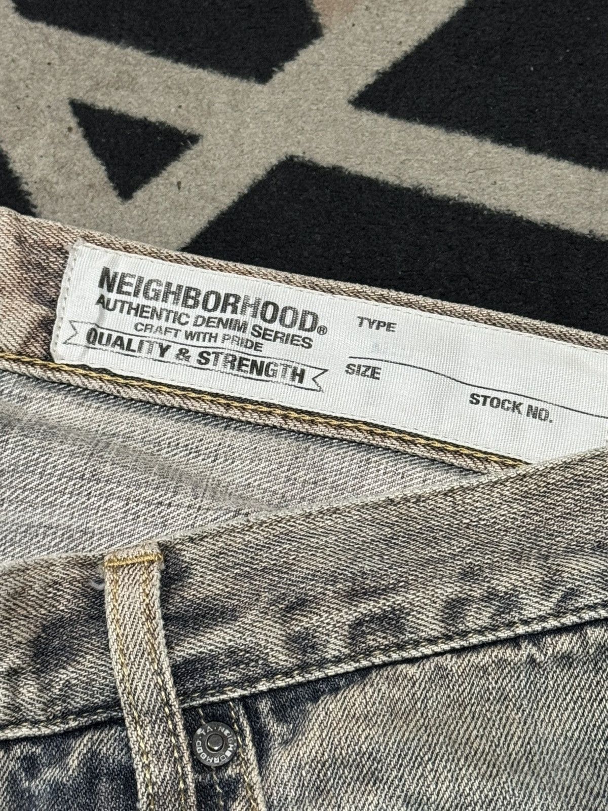 Neighborhood Neighborhood Mudwash Denim Selvedge Size US 30 / EU 46 - 10 Thumbnail