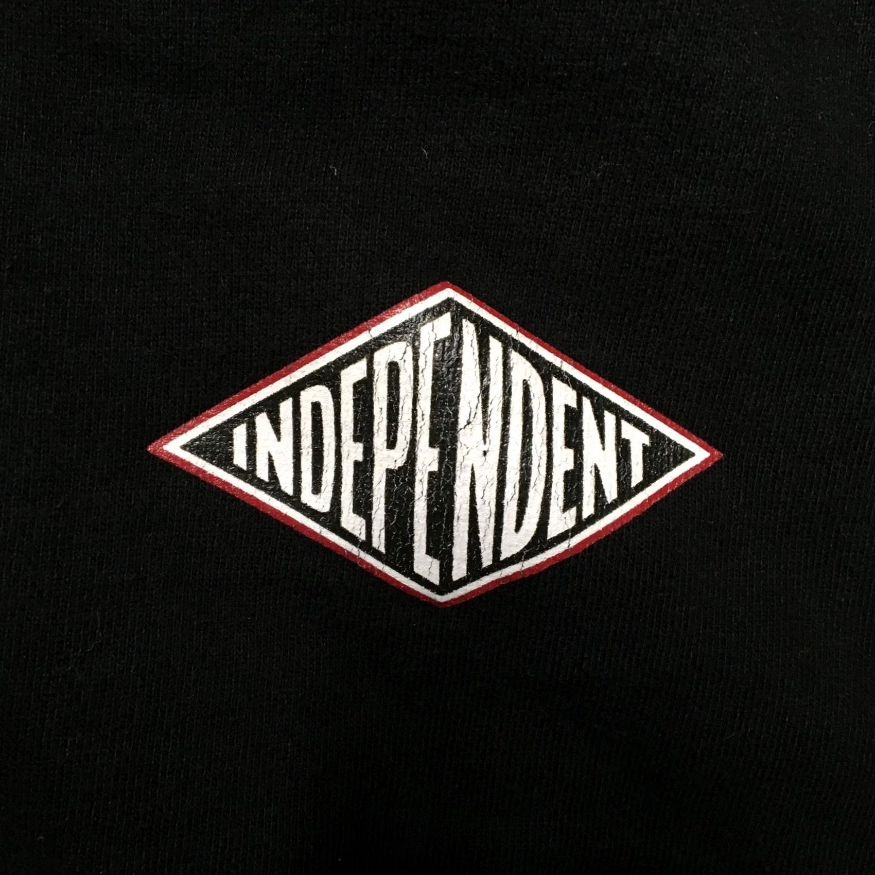 Vintage Independent Hoodie Mens Medium Black Graphic Logo Snake Pullover Skateboarding 90s Boys Mens Size US M / EU 48-50 / 2 - 4 Thumbnail