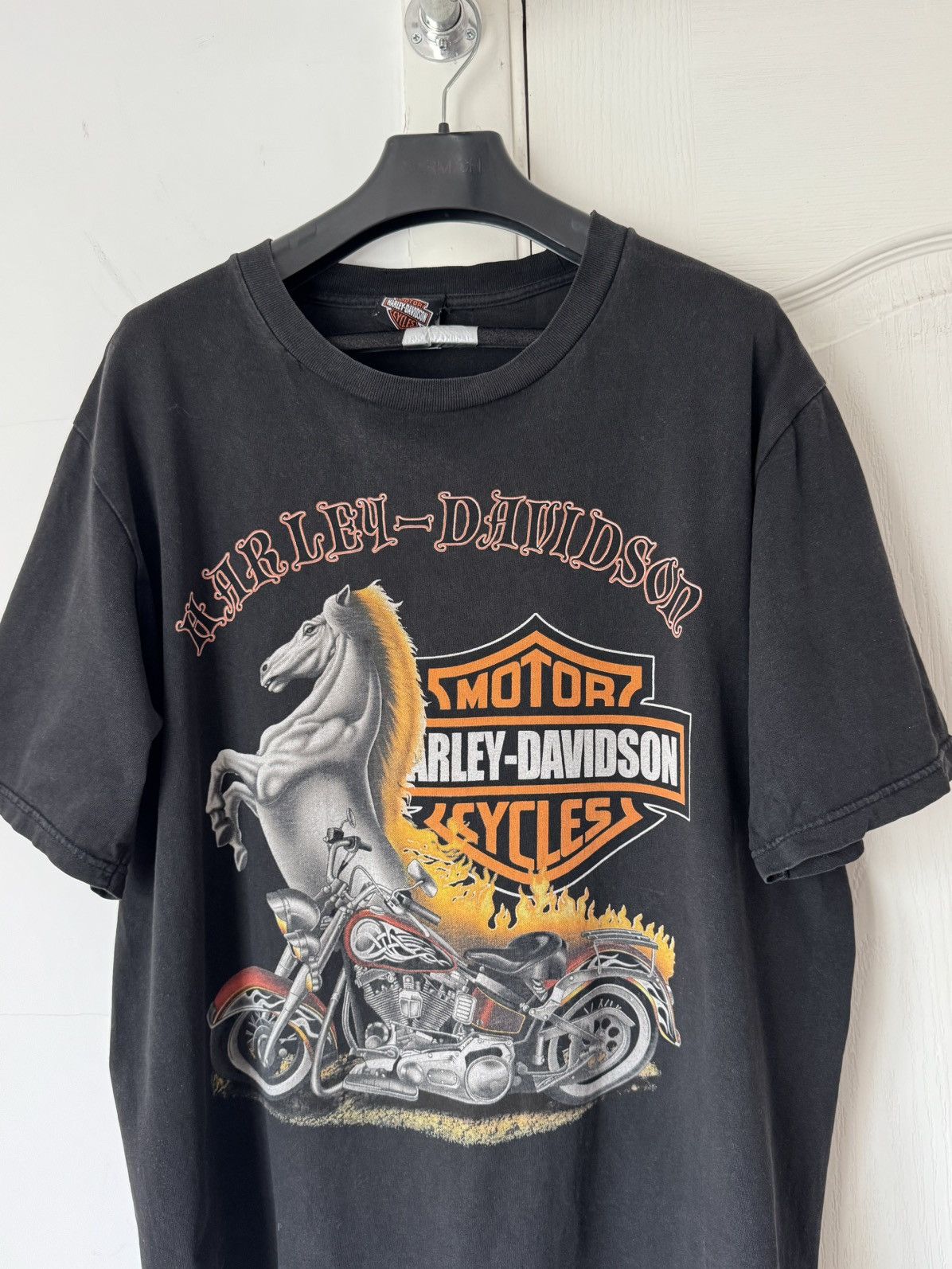Harley Davidson Vintage Harley Davidson Graphic Tee Size US XL / EU 56 / 4 - 3 Thumbnail