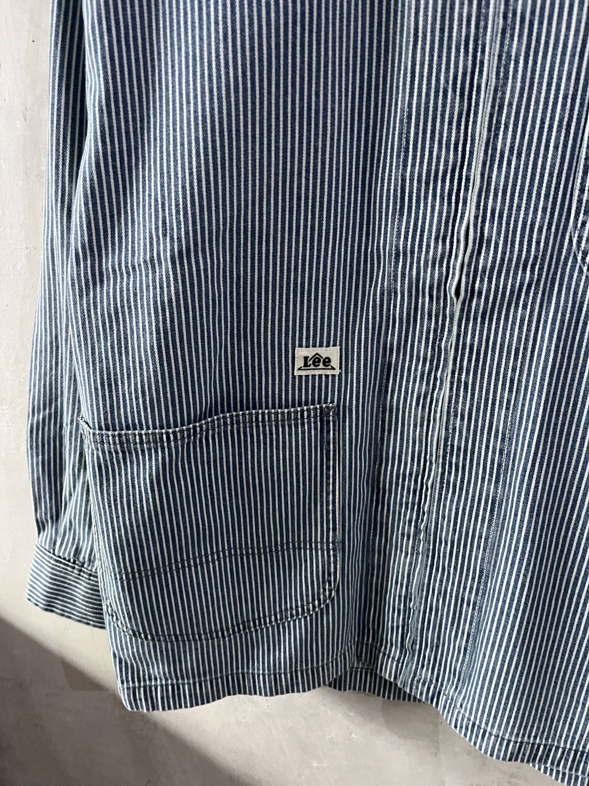 Lee Lee denim Hickory work Jacket Size US M / EU 48-50 / 2 - 3 Thumbnail