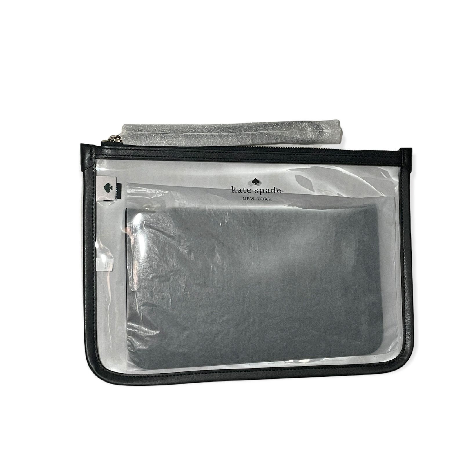 Kate Spade Kate Spade LARGE Addie See Through PVC Dual Travel Pouch New Size ONE SIZE - 4 Thumbnail
