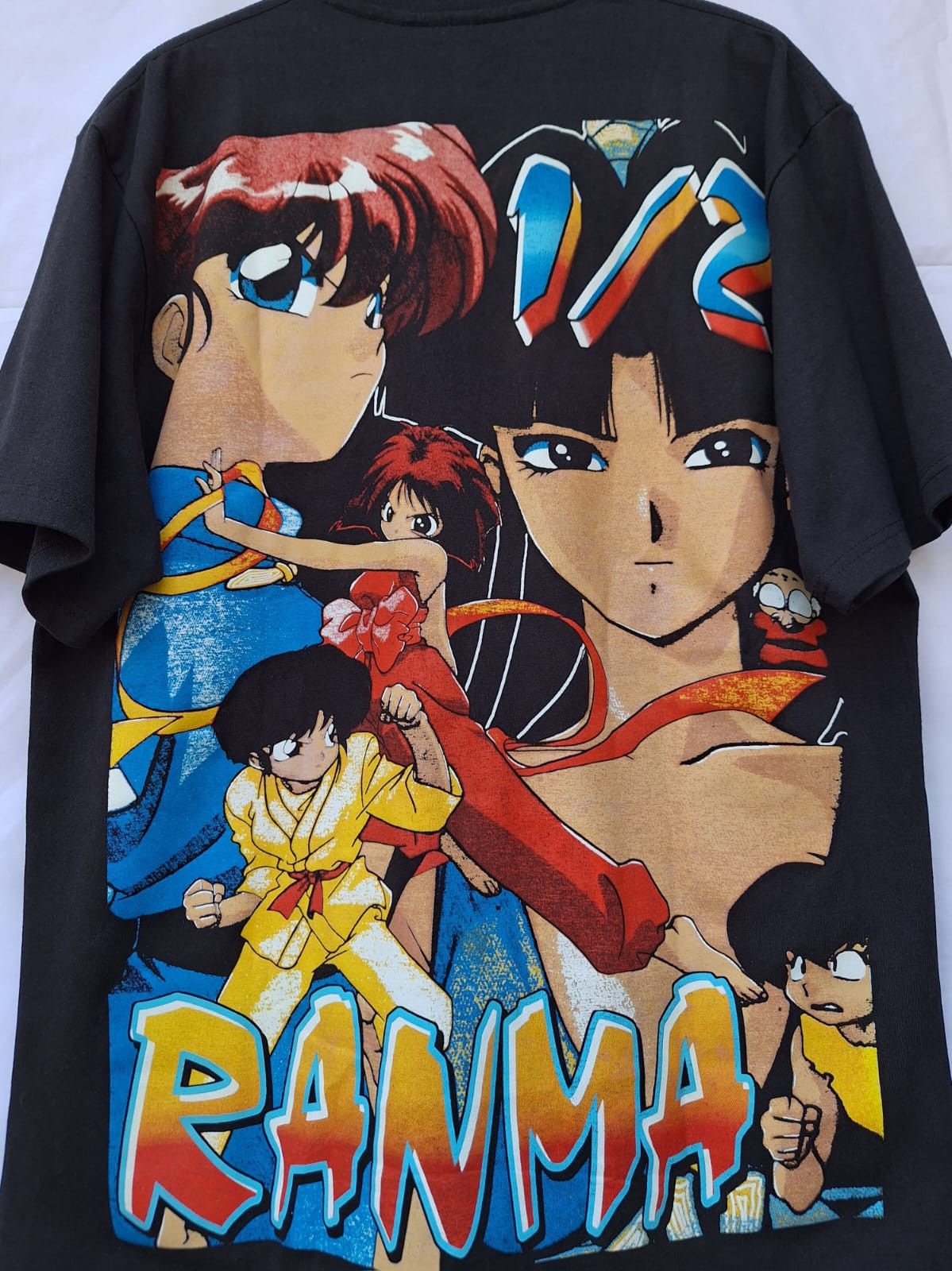 Japanese Brand 🔥RARE🔥 Ranma 1/2 manga anime movie film tee akira berserk Size US XL / EU 56 / 4 - 4 Thumbnail