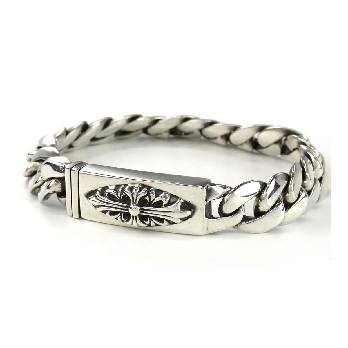 Chrome Hearts Floral Cross Bracelet | Grailed