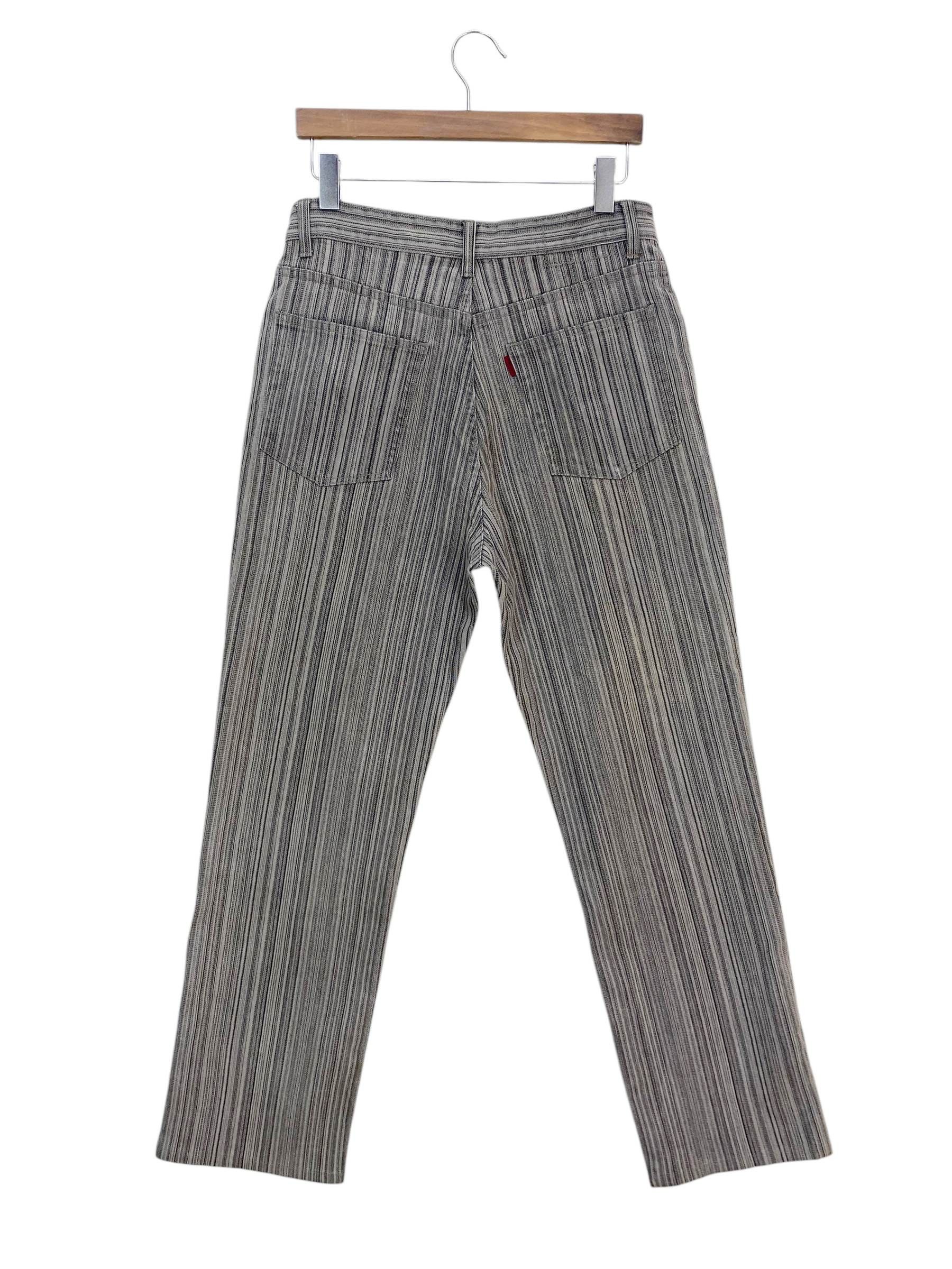 Japanese Brand Jungle Storm Jeans Stripes Hickory Jeans Size US 30 / EU 46 - 1 Thumbnail