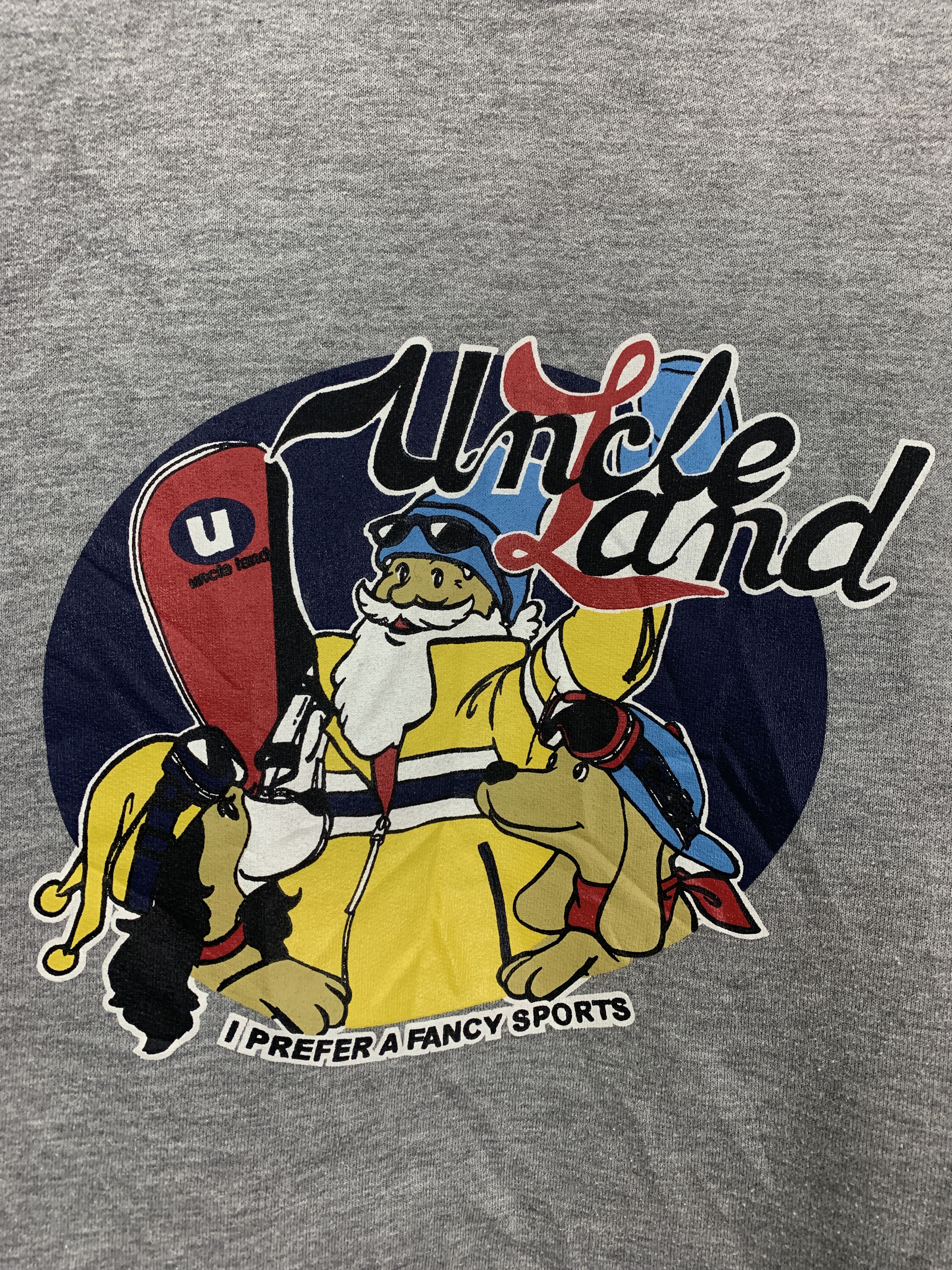 Vintage UNCLE LAND PREFER A FANCY SPORTS Sweatshirt #2118/11 Size US M / EU 48-50 / 2 - 2 Thumbnail