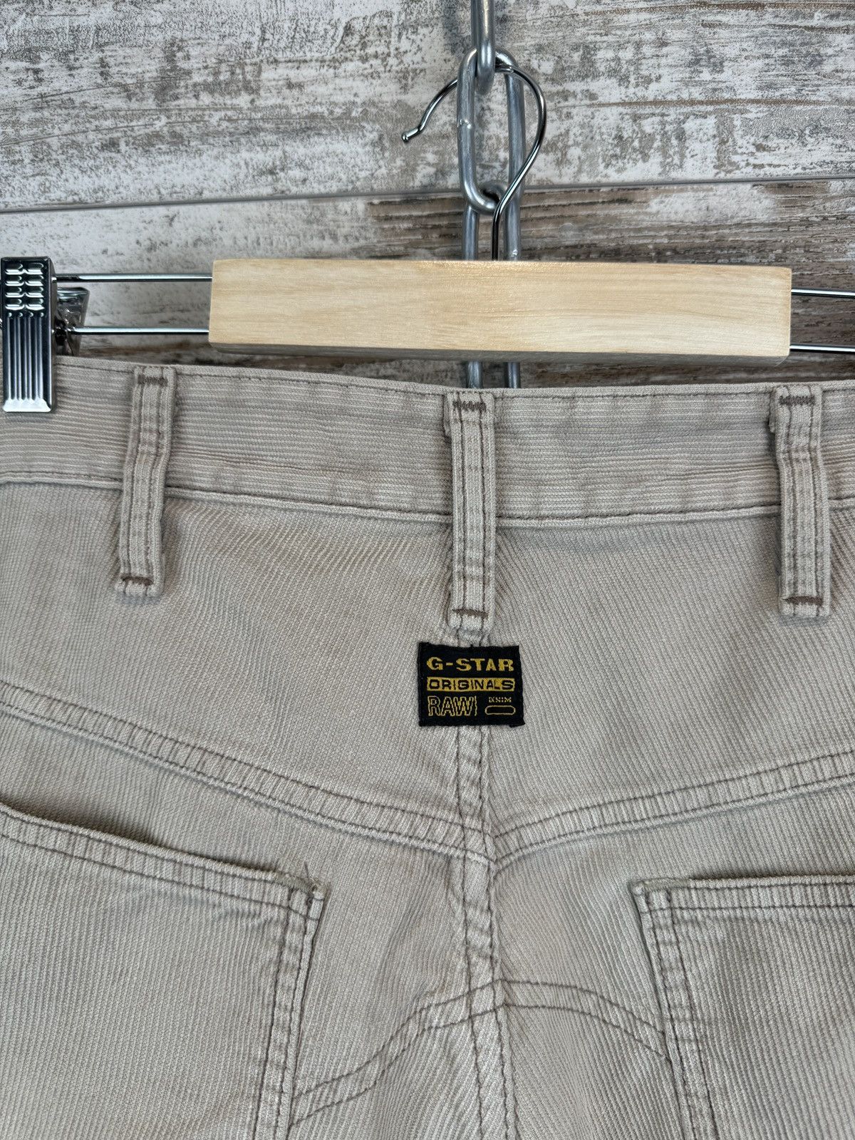 G-Star Mens Vintage G Star Raw corduroy pants velvet jeans denim Size US 34 / EU 50 - 14 Thumbnail