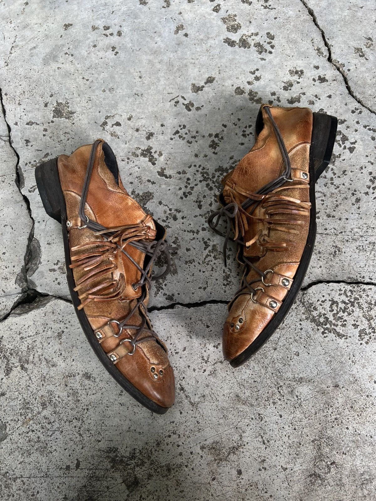 Other Avant Garde* Whoop'ee Japan Leather Boots Size US 10.5 / EU 43-44 - 2 Thumbnail