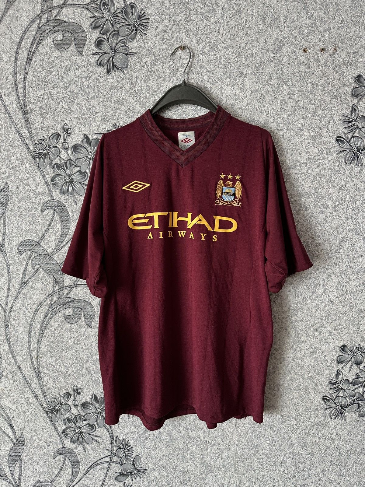 MANCHESTER CITY 2012 AWAY FOOTBALL SHIRT SOCCER JERSEY UMBRO