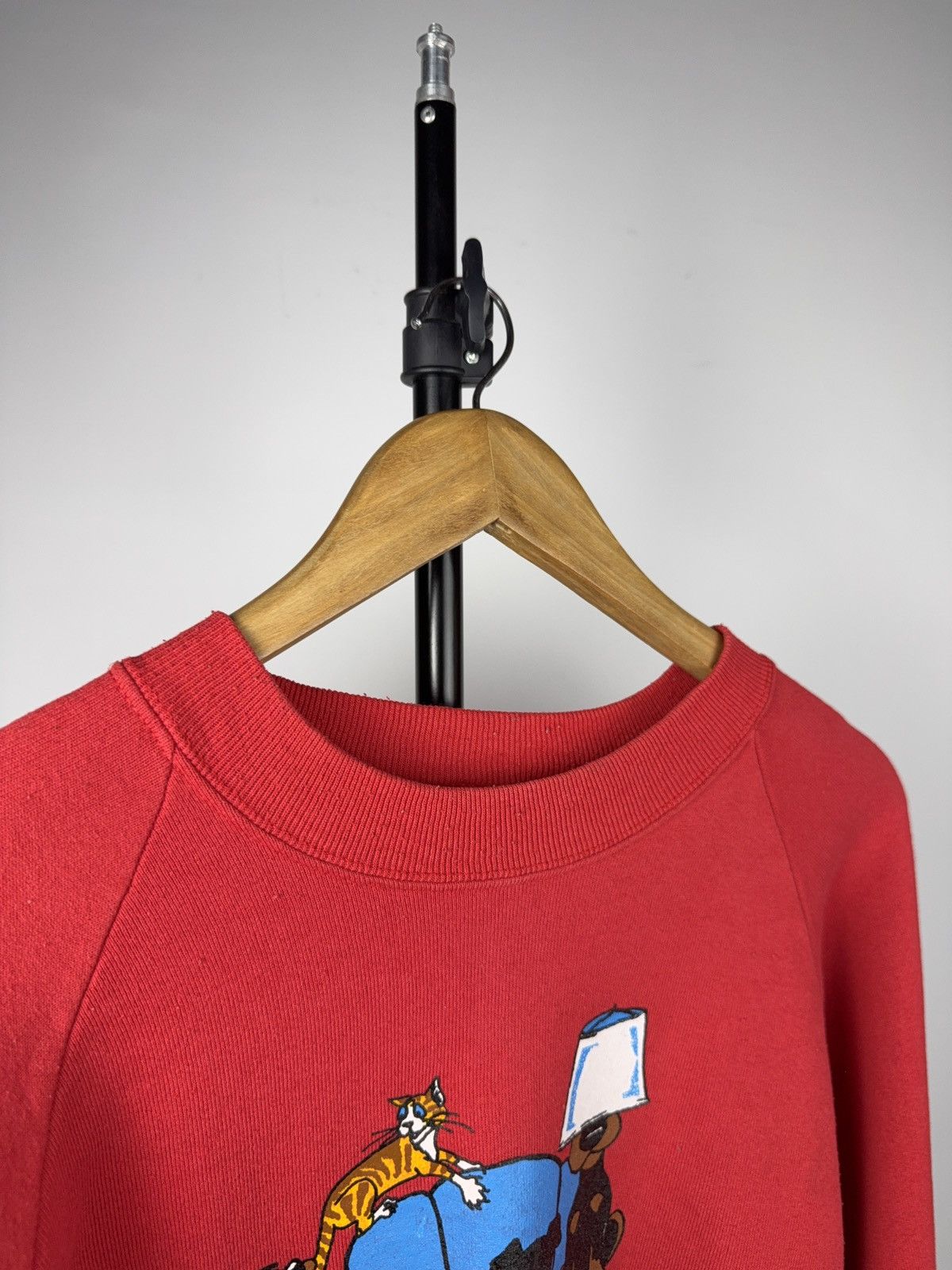 Other Retro 90s Rare Doberman Dogs Cartoon Sweatshirt Vintage Size US L / EU 52-54 / 3 - 4 Thumbnail