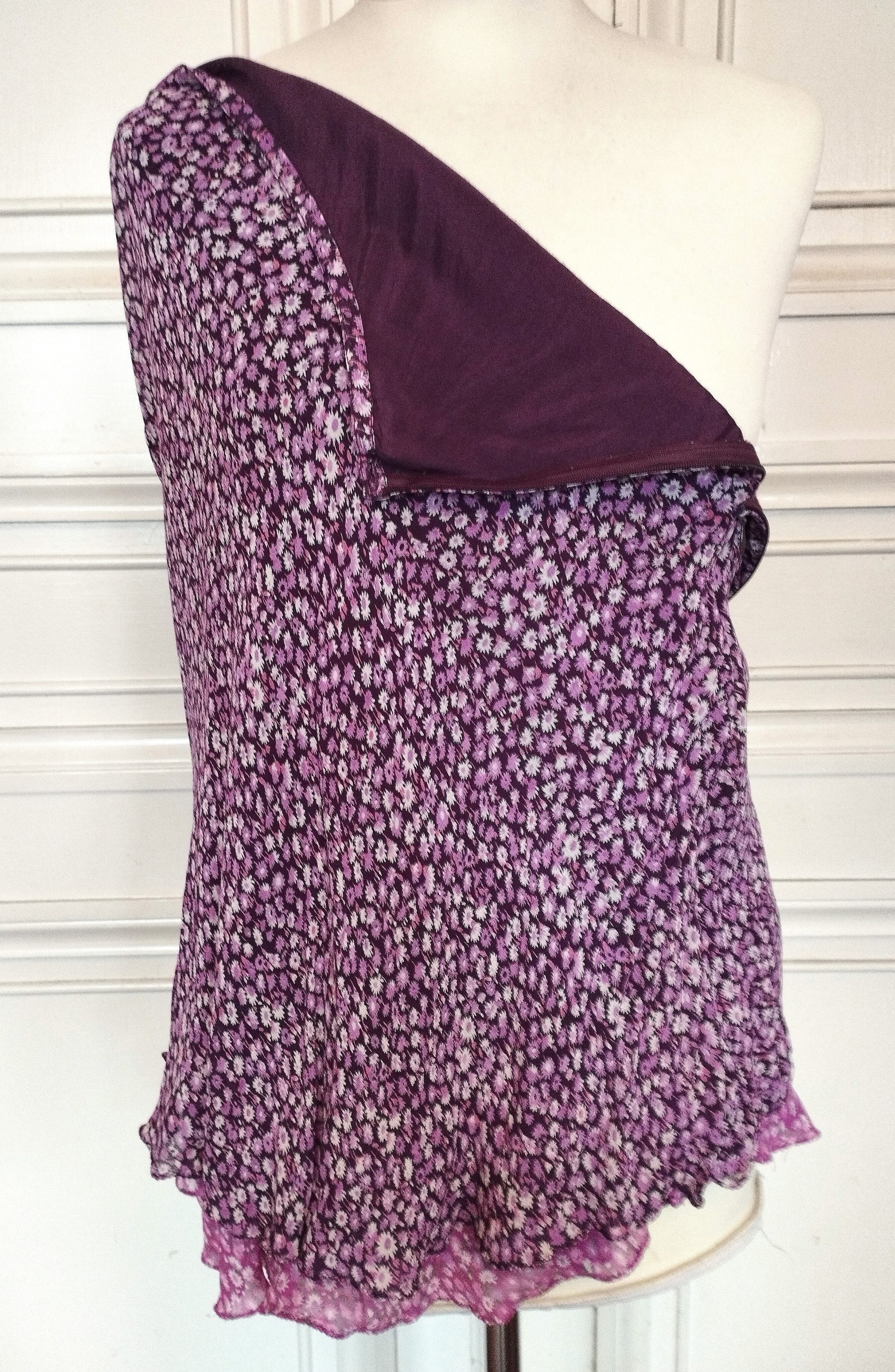 Designer Rene Derhy Jupe Crepe Liberty Superpositions Preppy T S Size 26" / US 2 / IT 38 - 5 Thumbnail