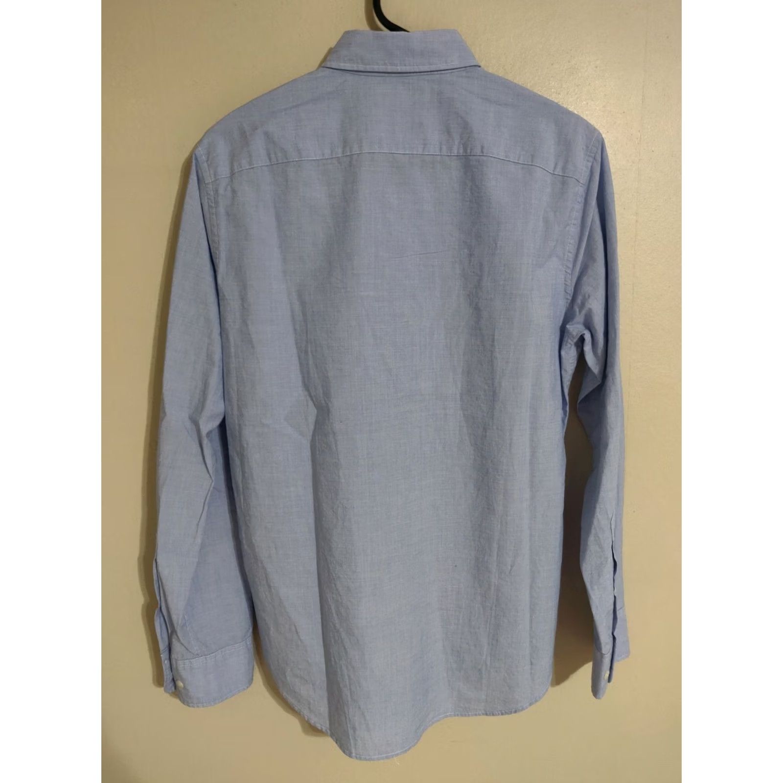 Bonobos Bonobos Dress Shirt Slim Fit Long Sleeve Button Down Light Blue Men's Small S Size 36R - 4 Thumbnail