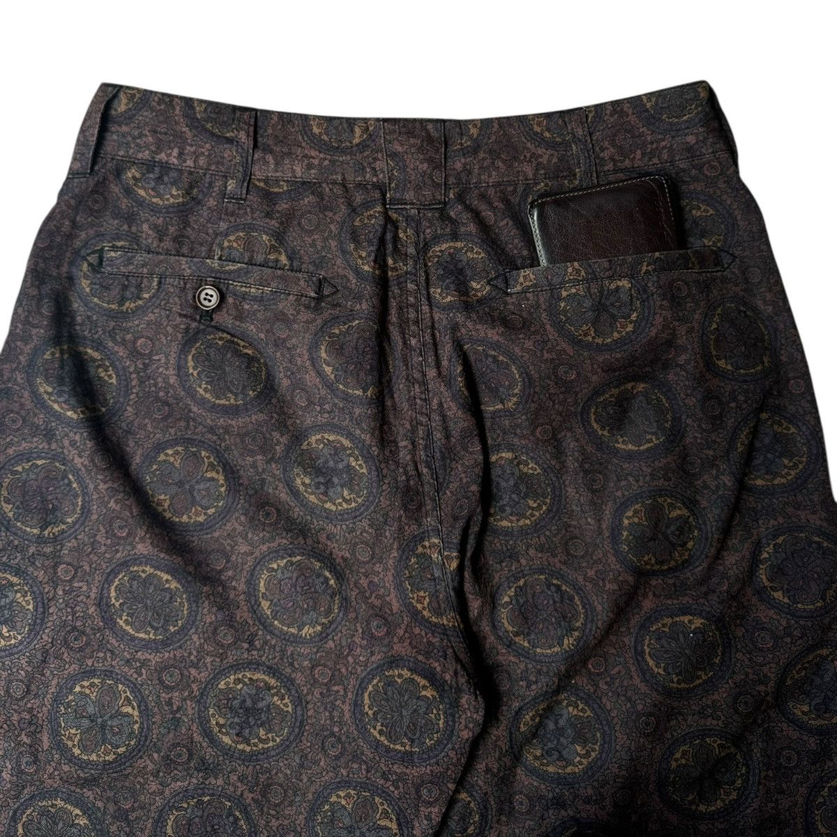Needles Needles slacks, all-over purple floral print pants Size US 31 - 2 Thumbnail