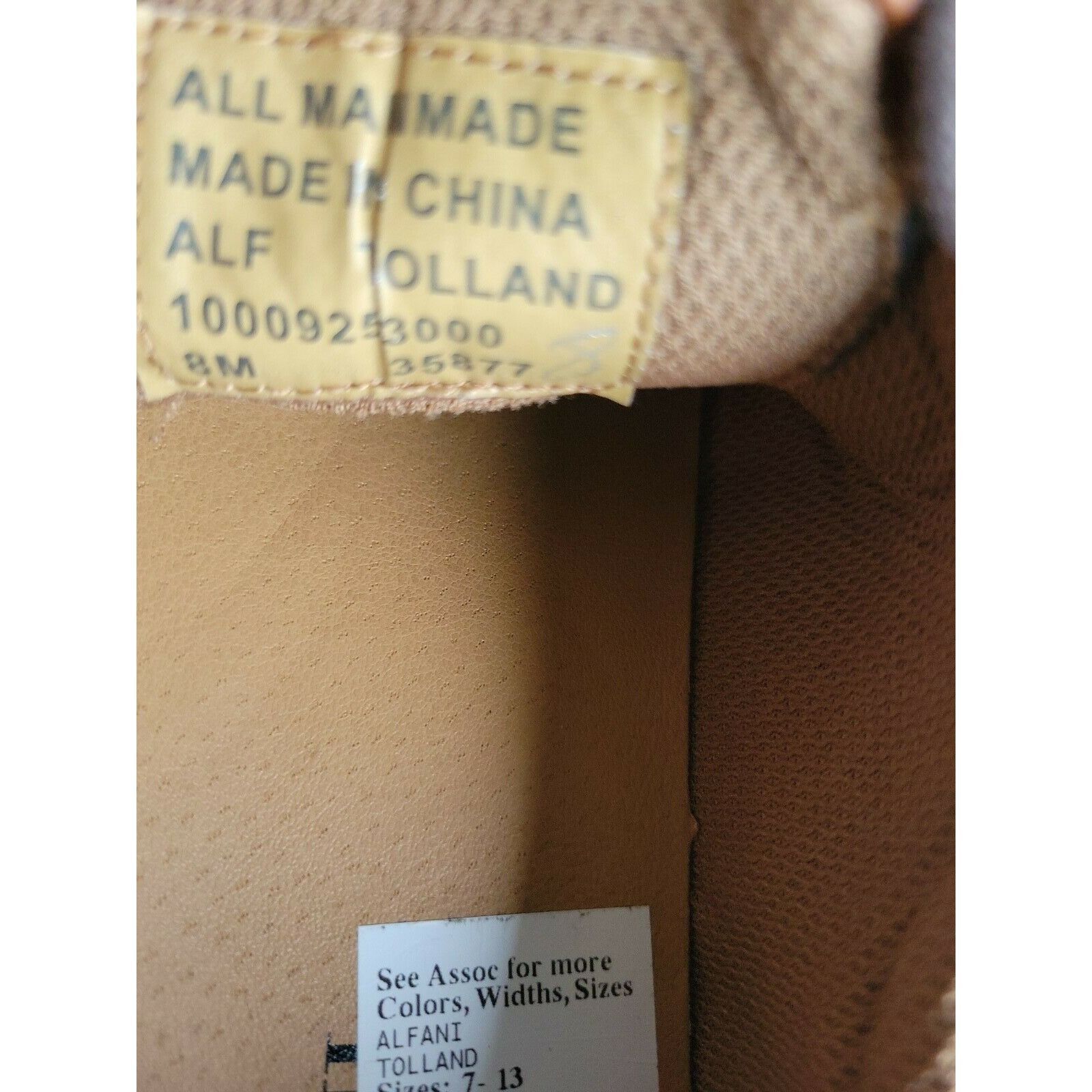 Alfani Alfani Men's AMPUTEE RIGHT SHOE ONLY. Si Size US 8 / EU 41 - 7 Thumbnail