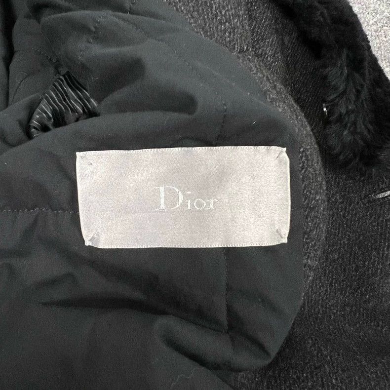 Dior Dior Fur collar double-breasted wool coat 2502-Nextarrow Size US M / EU 48-50 / 2 - 5 Thumbnail