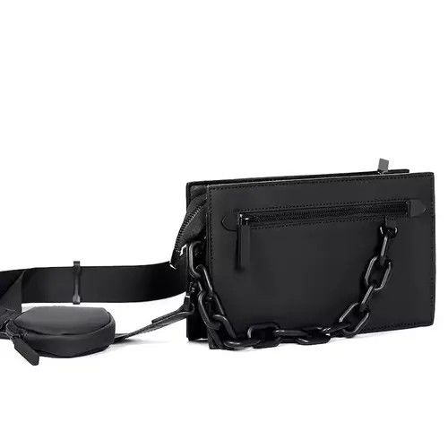 Hypebeast × Japanese Brand Bag Streetwear Men's Box Crossbody Bag Size ONE SIZE - 3 Thumbnail