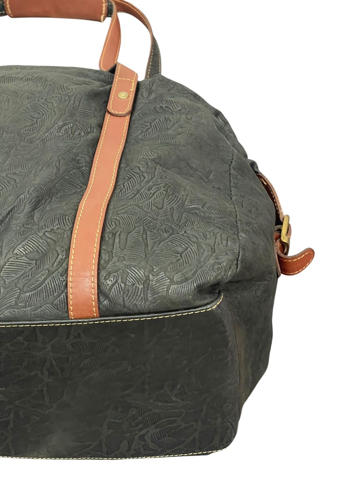 Genuine Leather Full Leather Kastoria Barcelona Duffle Travel Bag 6🟩 Size ONE SIZE - 18 Thumbnail