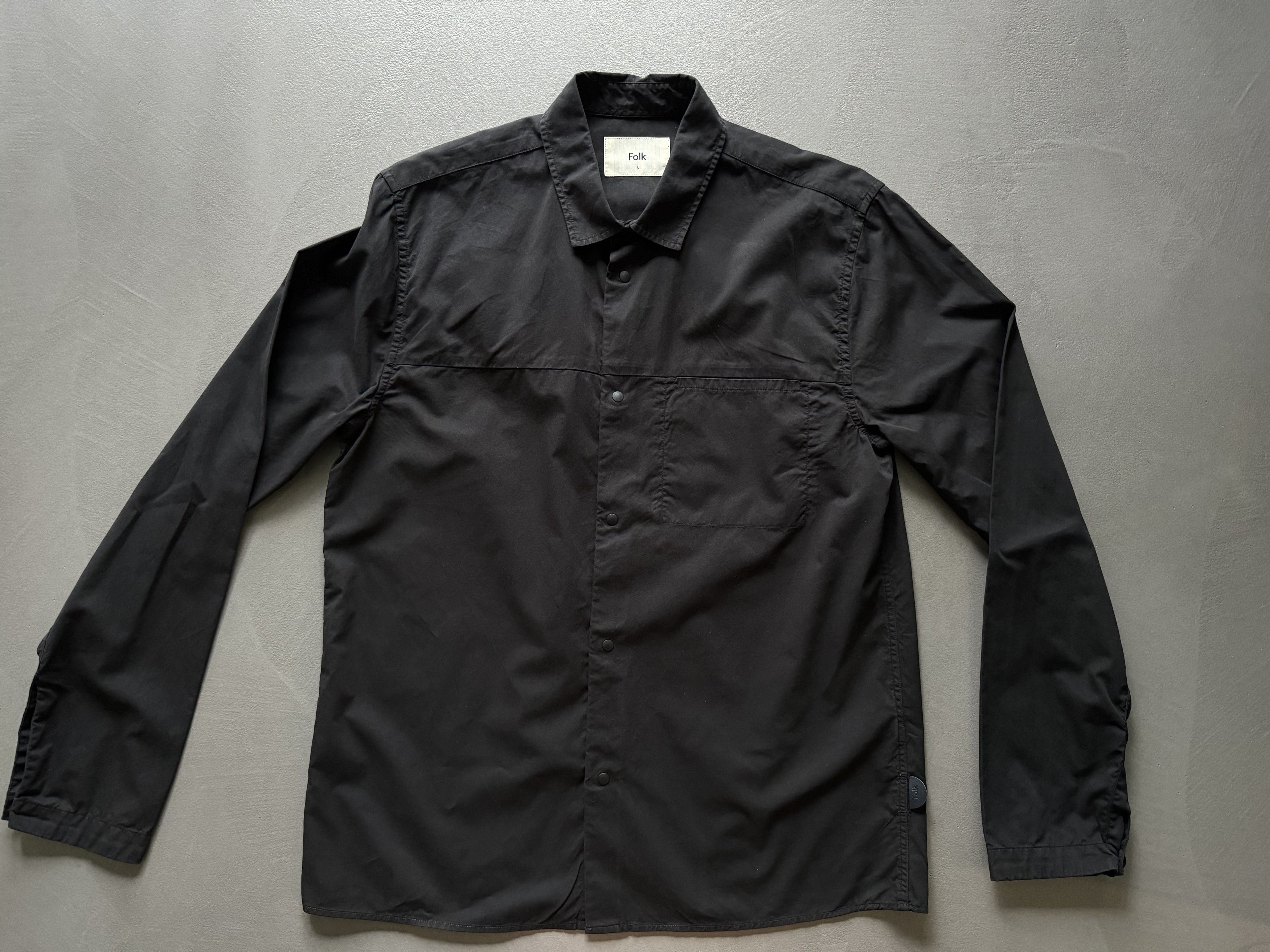 Folk Folk Cotton Long Sleeve Shirt, Size 3 Size US M / EU 48-50 / 2 - 2 Thumbnail