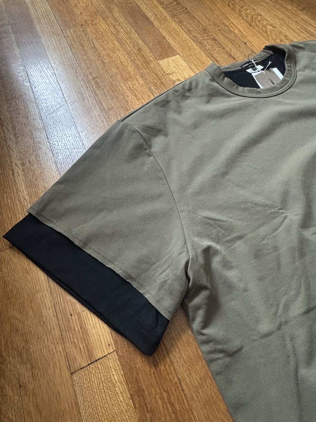 Comme des Garcons Homme Plus Comme des Garcons Homme Plus AW25 Oversize Double Layer Tee Size US L / EU 52-54 / 3 - 3 Thumbnail