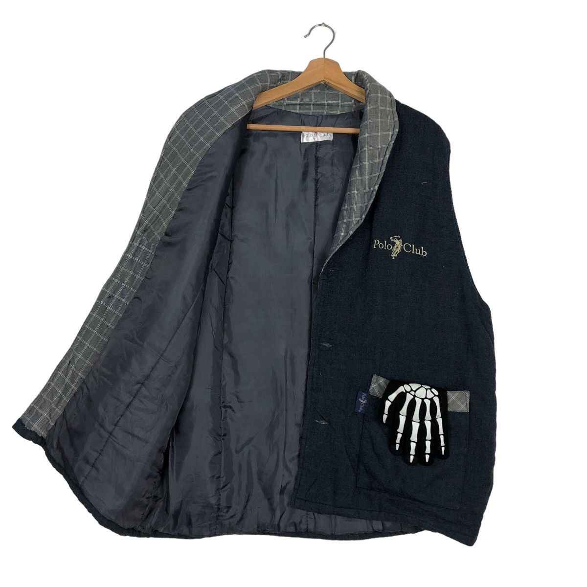 Japanese Brand 🔥90’s Riot Riot Vest Fleece Polo Club Japan Size US M / EU 48-50 / 2 - 9 Thumbnail