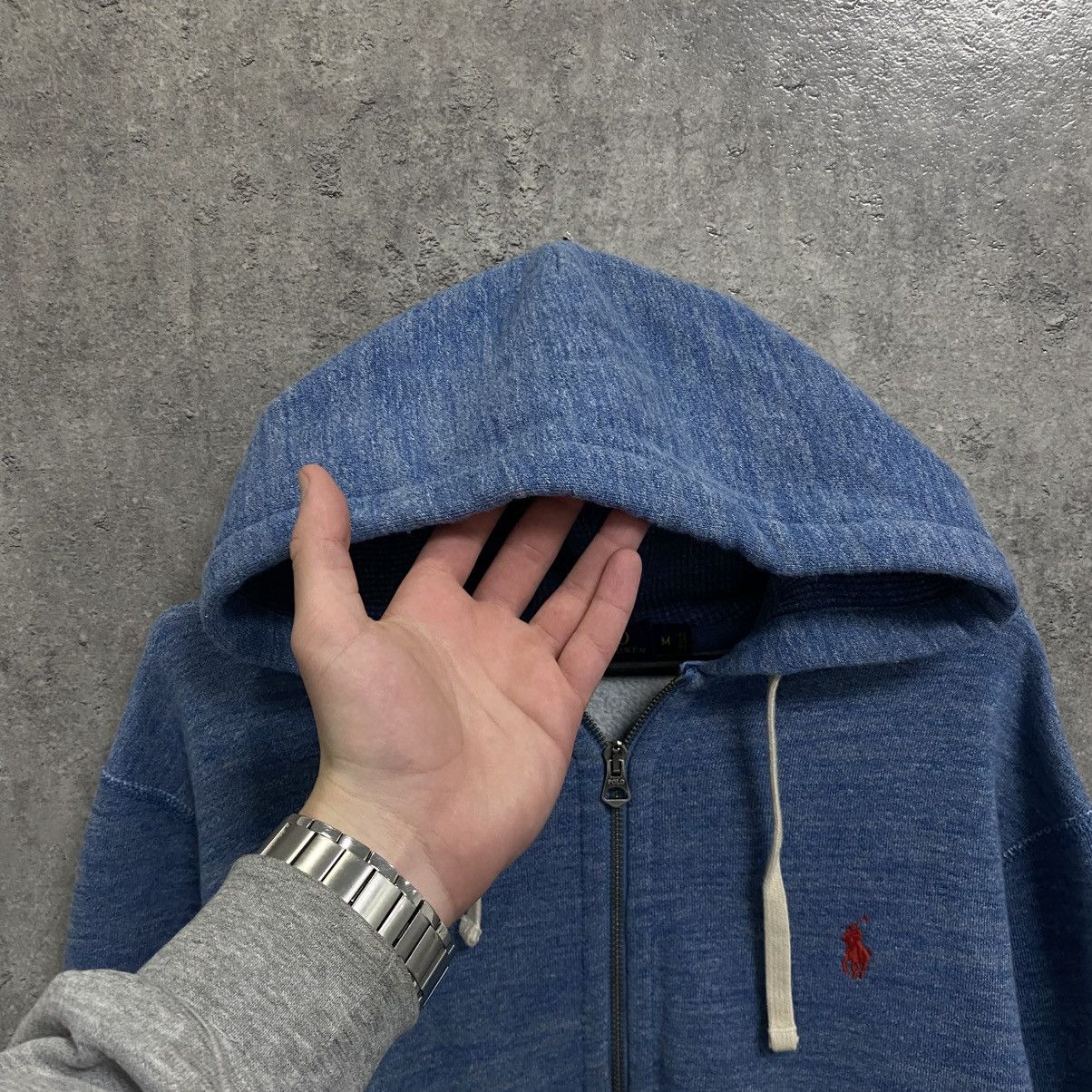 Polo Ralph Lauren Vintage Polo Ralph Lauren Zip Hoodie Blue Size US M / EU 48-50 / 2 - 5 Thumbnail