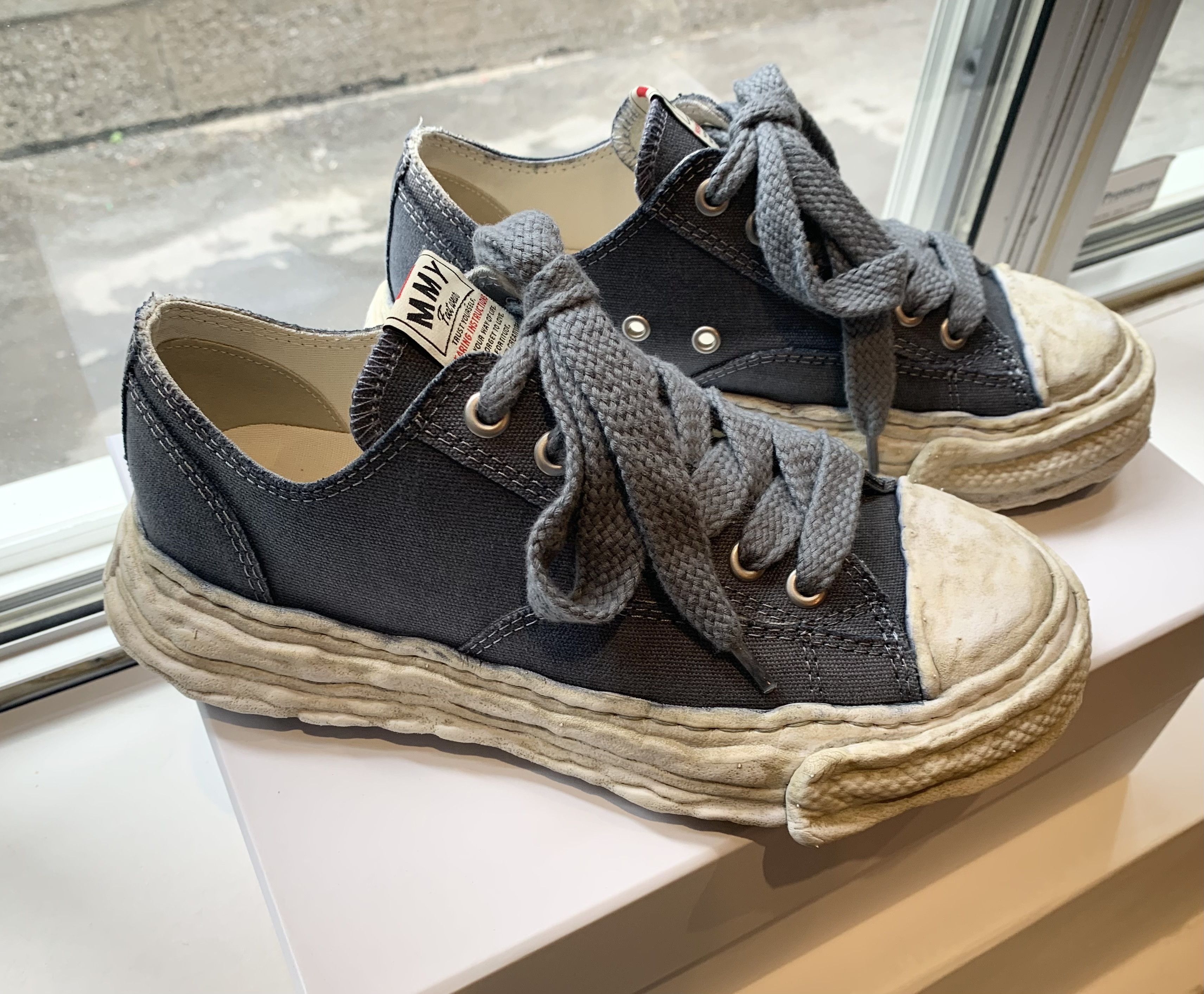 Maison MIHARA YASUHIRO Peterson 23 OG - A12FW706 Size US 7 / EU 40 - 3 Thumbnail