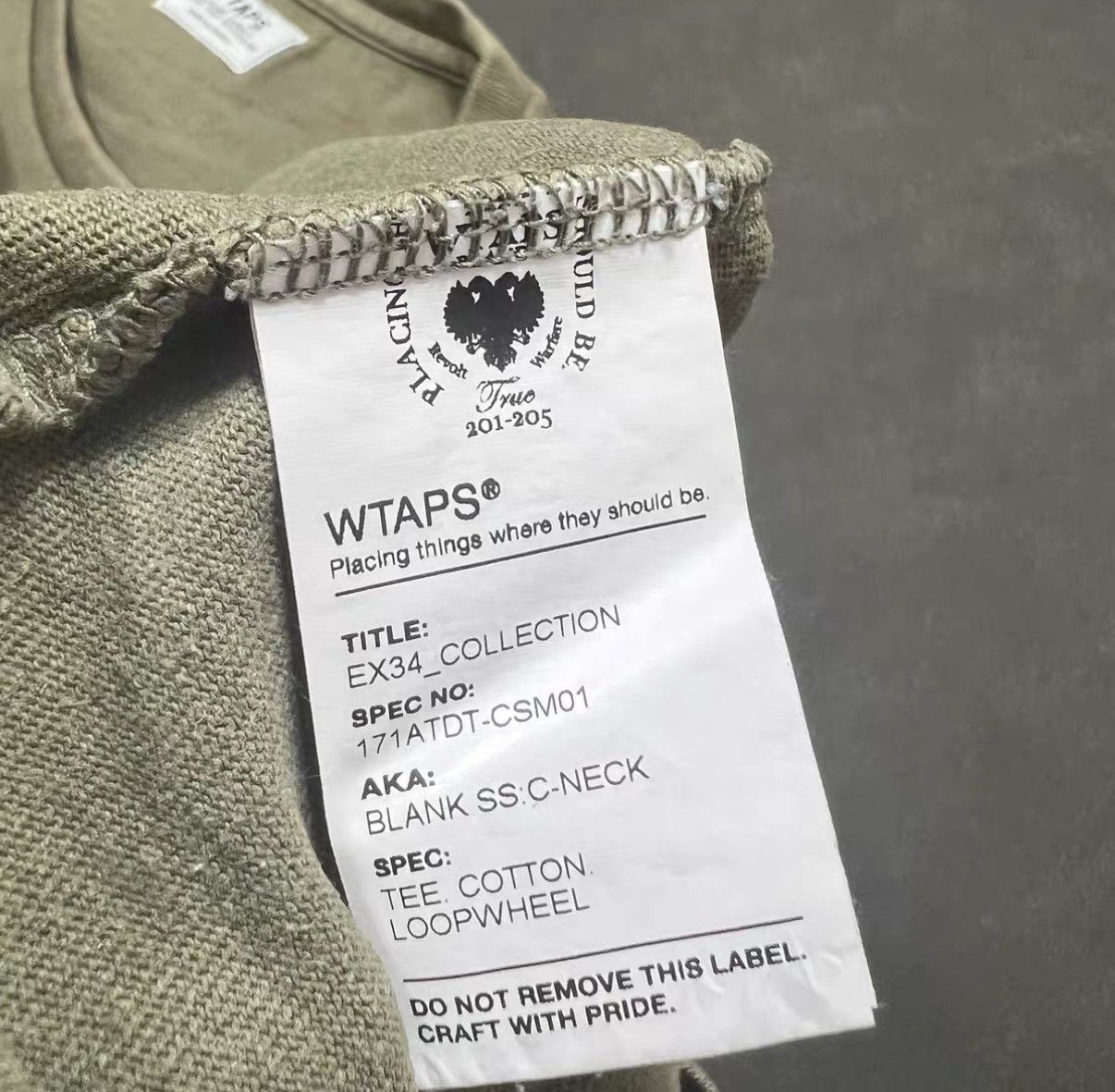 Wtaps WTAPS BLANK SS C-NECK TEE Pocket T-shirt J16 Size US S / EU 44-46 / 1 - 6 Thumbnail