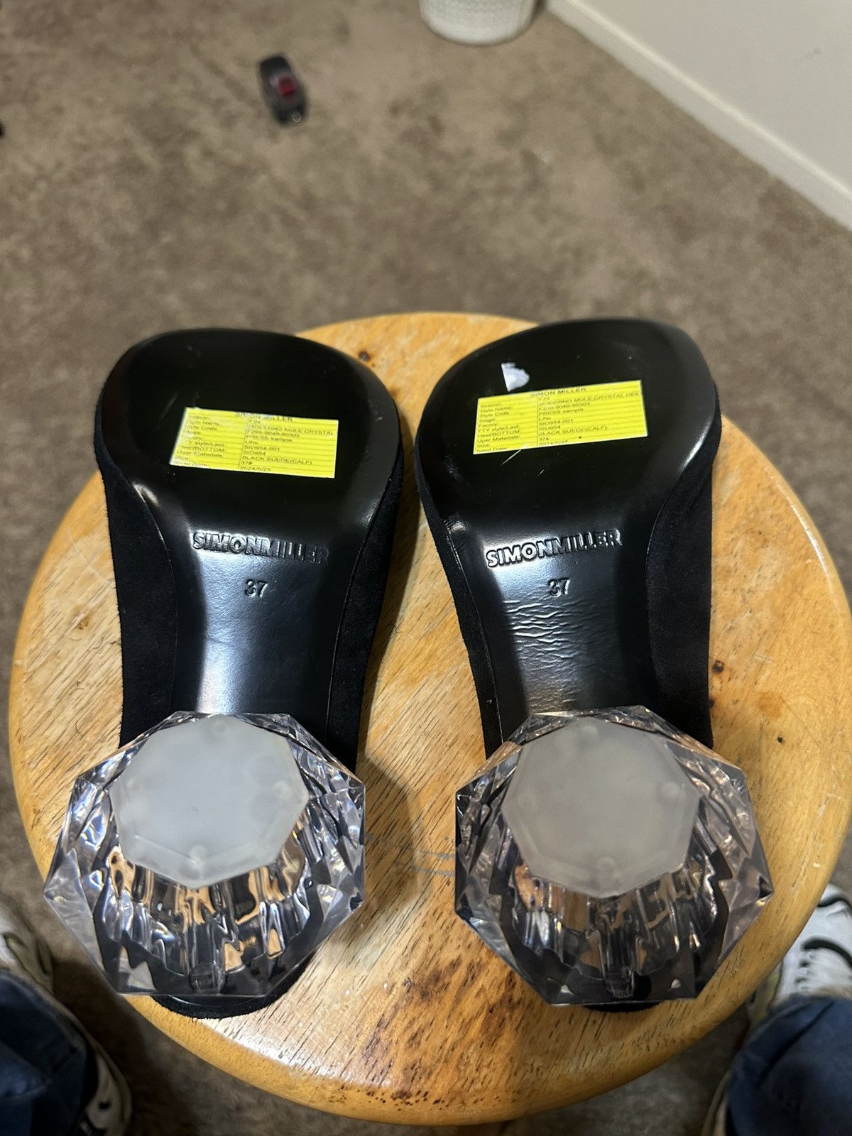 Simon Miller Vintage Simon Miller “crystal moderno mules” heels size 7 Size US 7 / IT 37 - 6 Thumbnail
