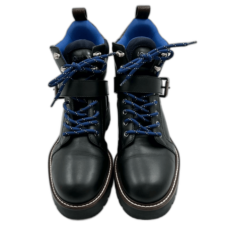 Louis Vuitton Black Martin Boots Size 40