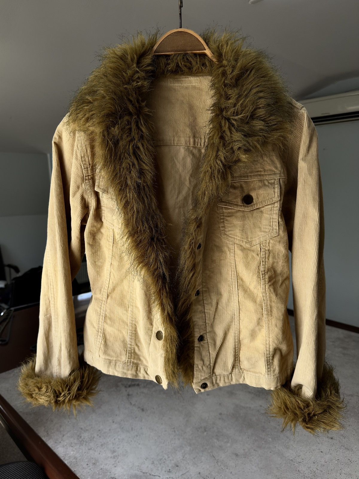 Junya Watanabe Vintage 00s Fur Corduroy Archival Japanese Jacket Size US S / EU 44-46 / 1 - 2 Thumbnail