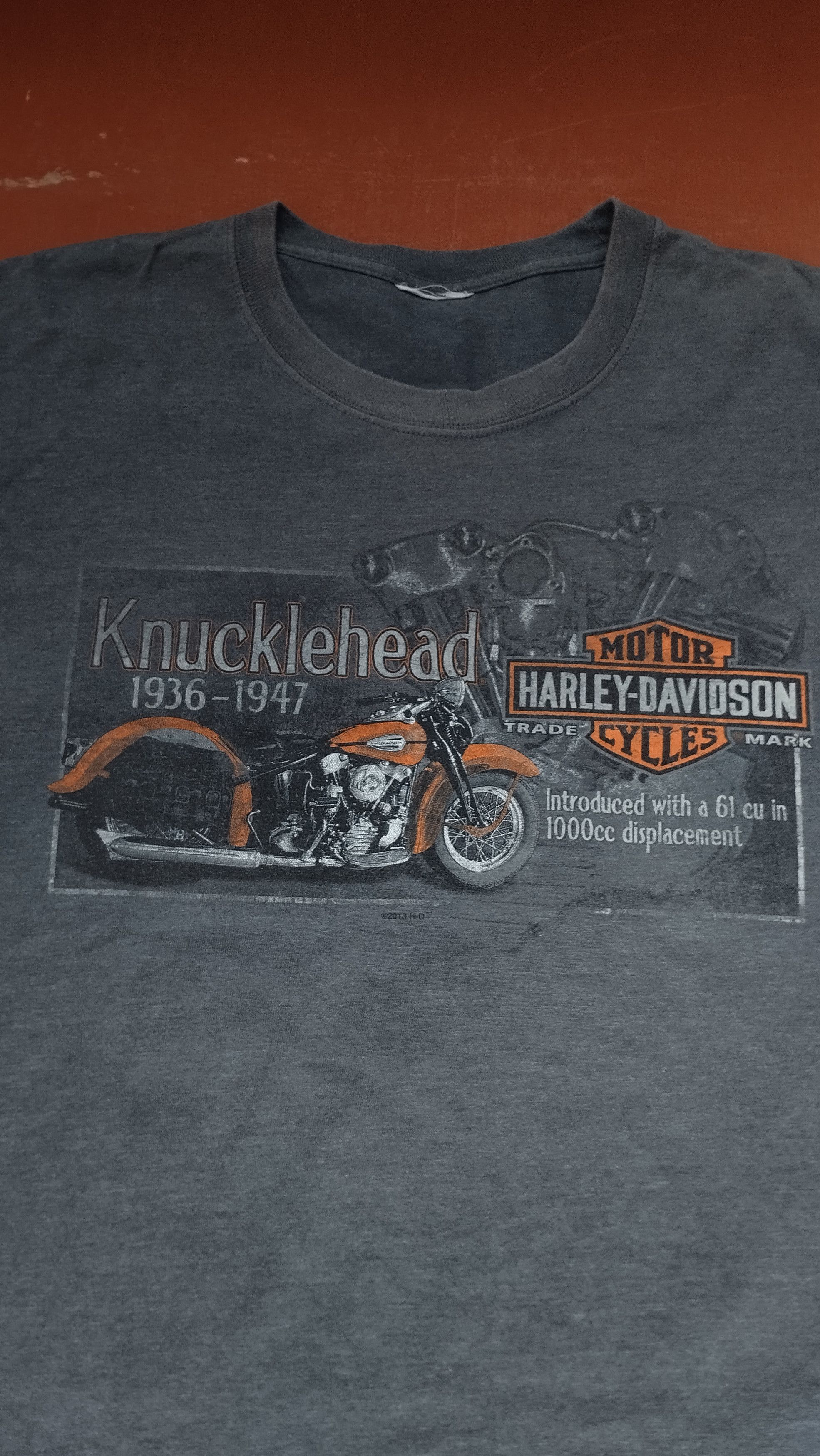 Harley Davidson × Vintage Vintage Harley Davidson T-Shirt Size US L / EU 52-54 / 3 - 3 Thumbnail