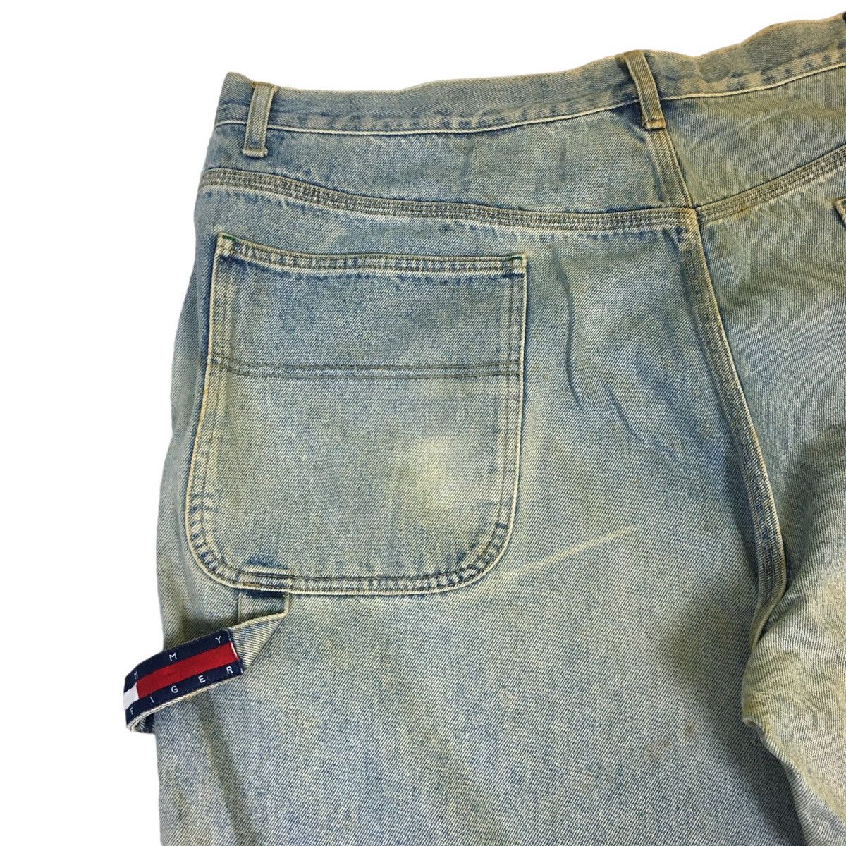 Tommy Hilfiger Vintage Tommy Hilfiger Carpenter Pant 42x30 Size US 42 / EU 58 - 8 Thumbnail